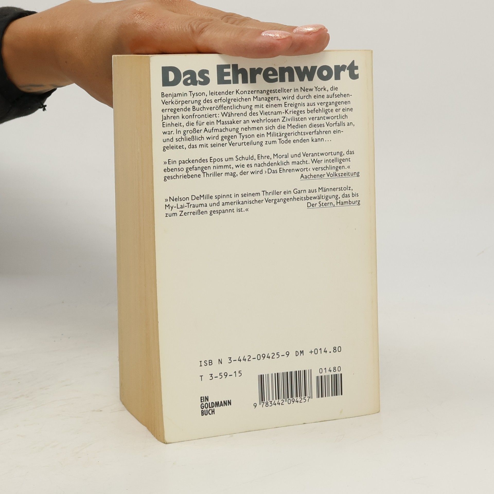Nelson DeMille Das Ehrenwort