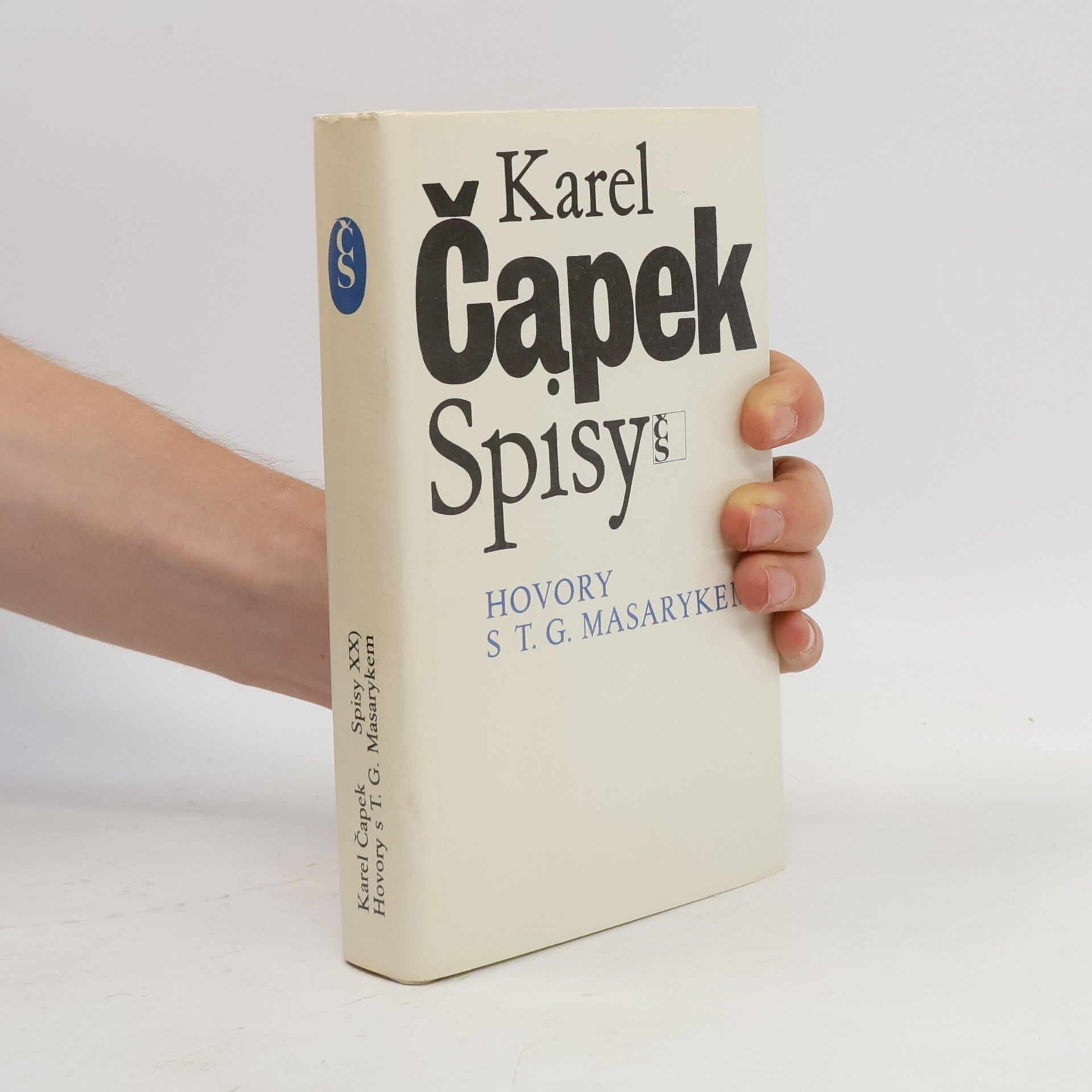 Karel Čapek Hovory s T. G. Masarykem