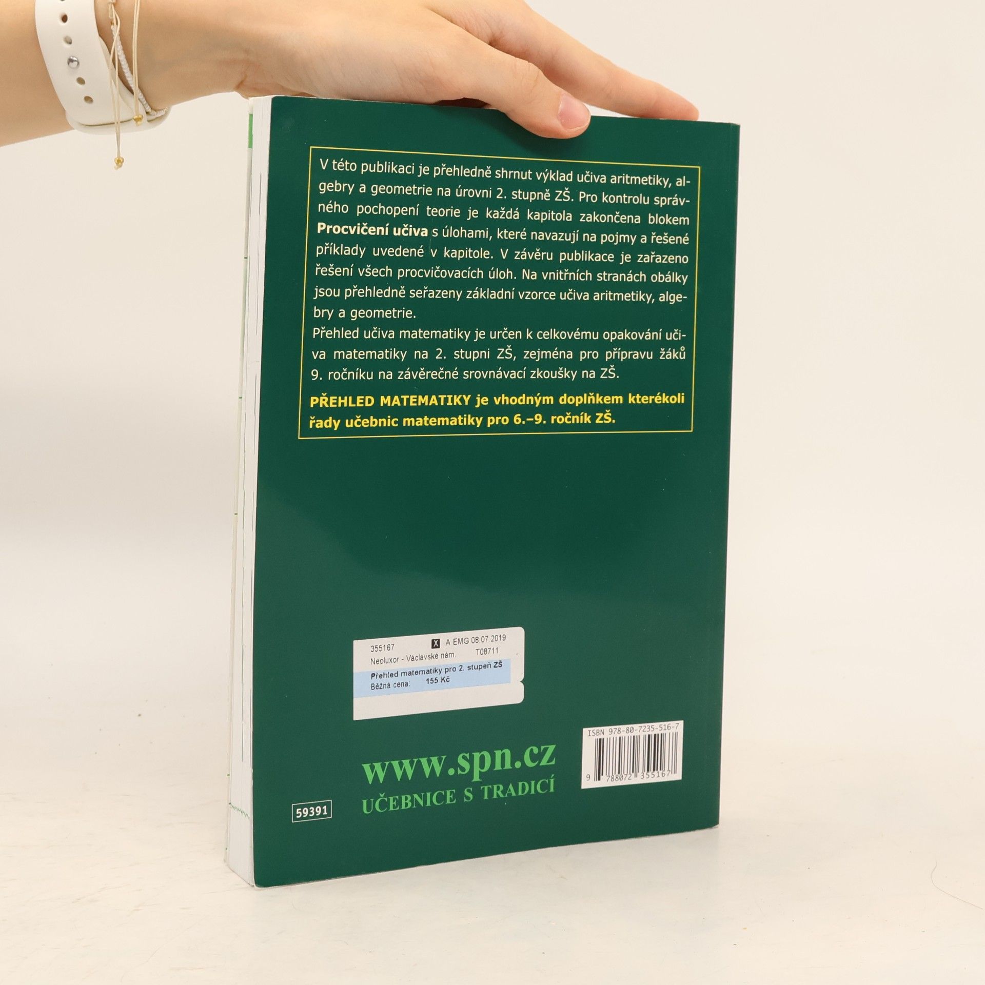 Alena Řepíková Přehled matematiky pro 2. stupeň základní školy