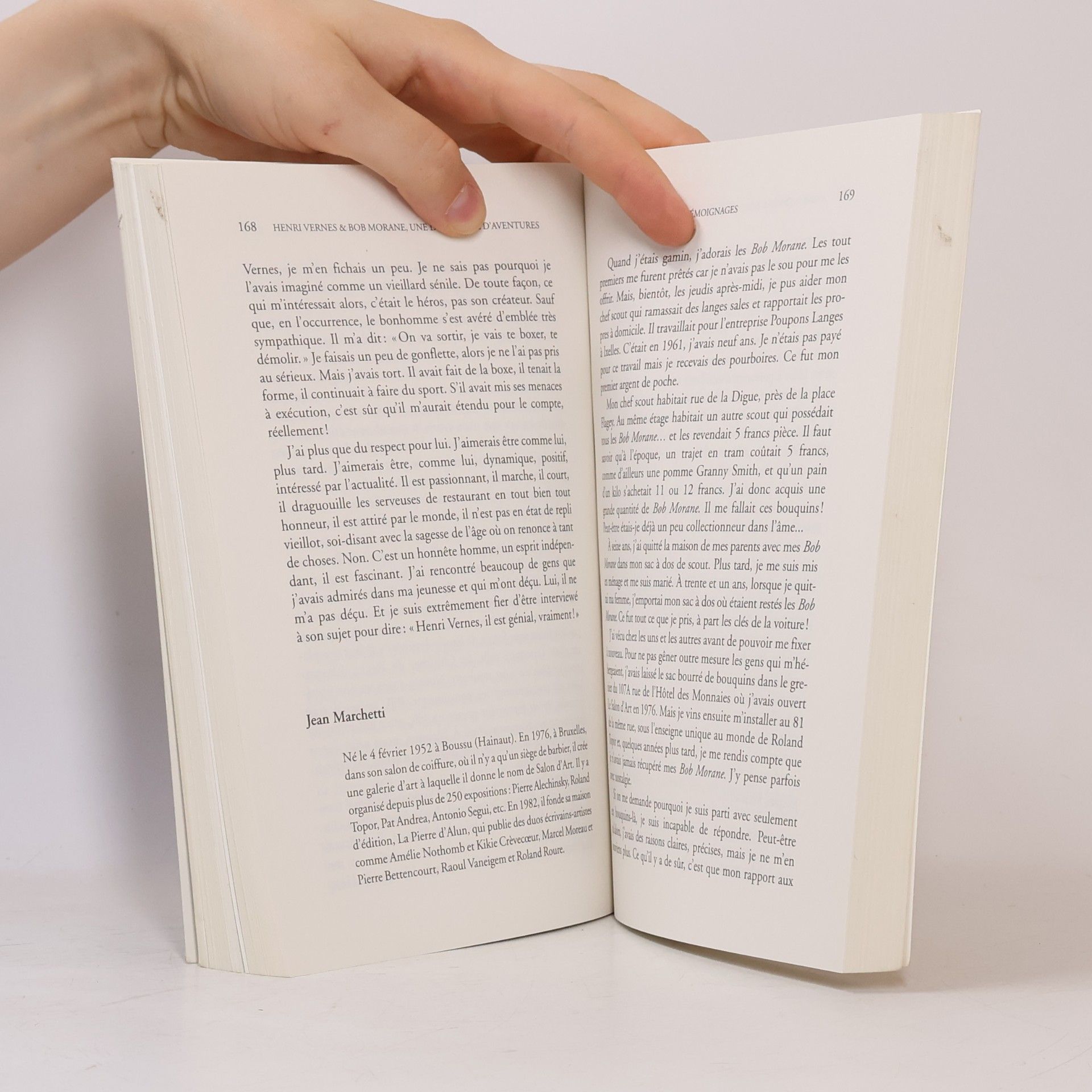 Daniel Fano Escales des lettres: Henri Vernes et Bob Morane, une double vie d'aventures