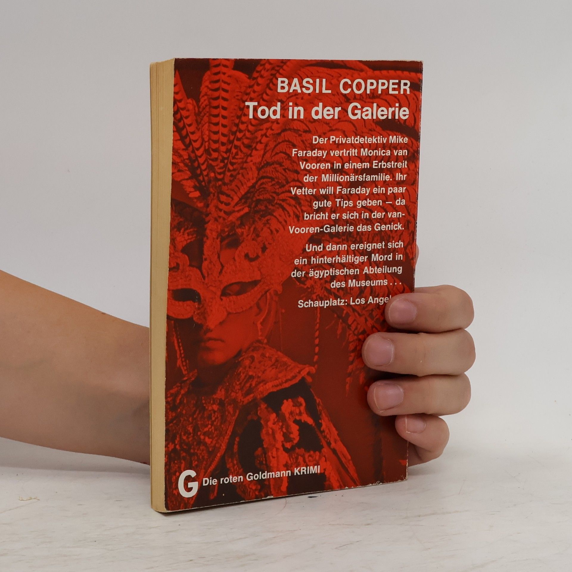Basil Copper Tod in der Galerie
