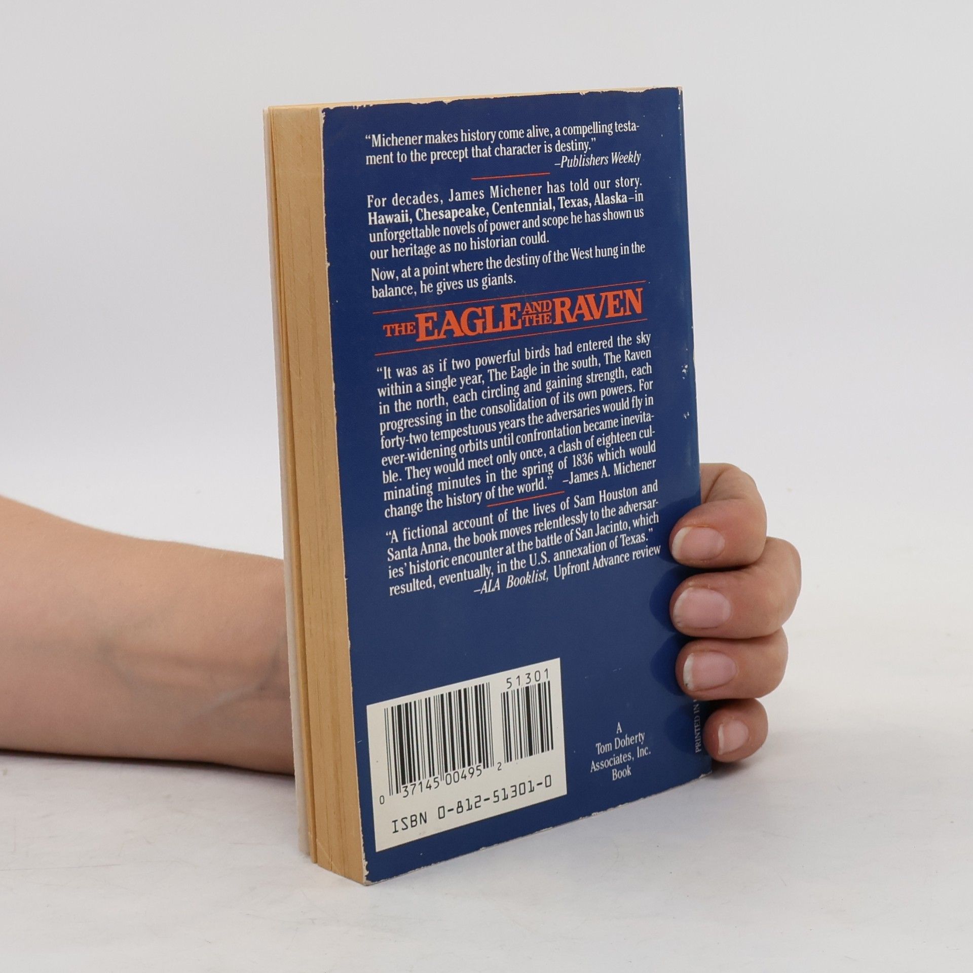 James A. Michener The Eagle and the Raven - First Paperback Publication