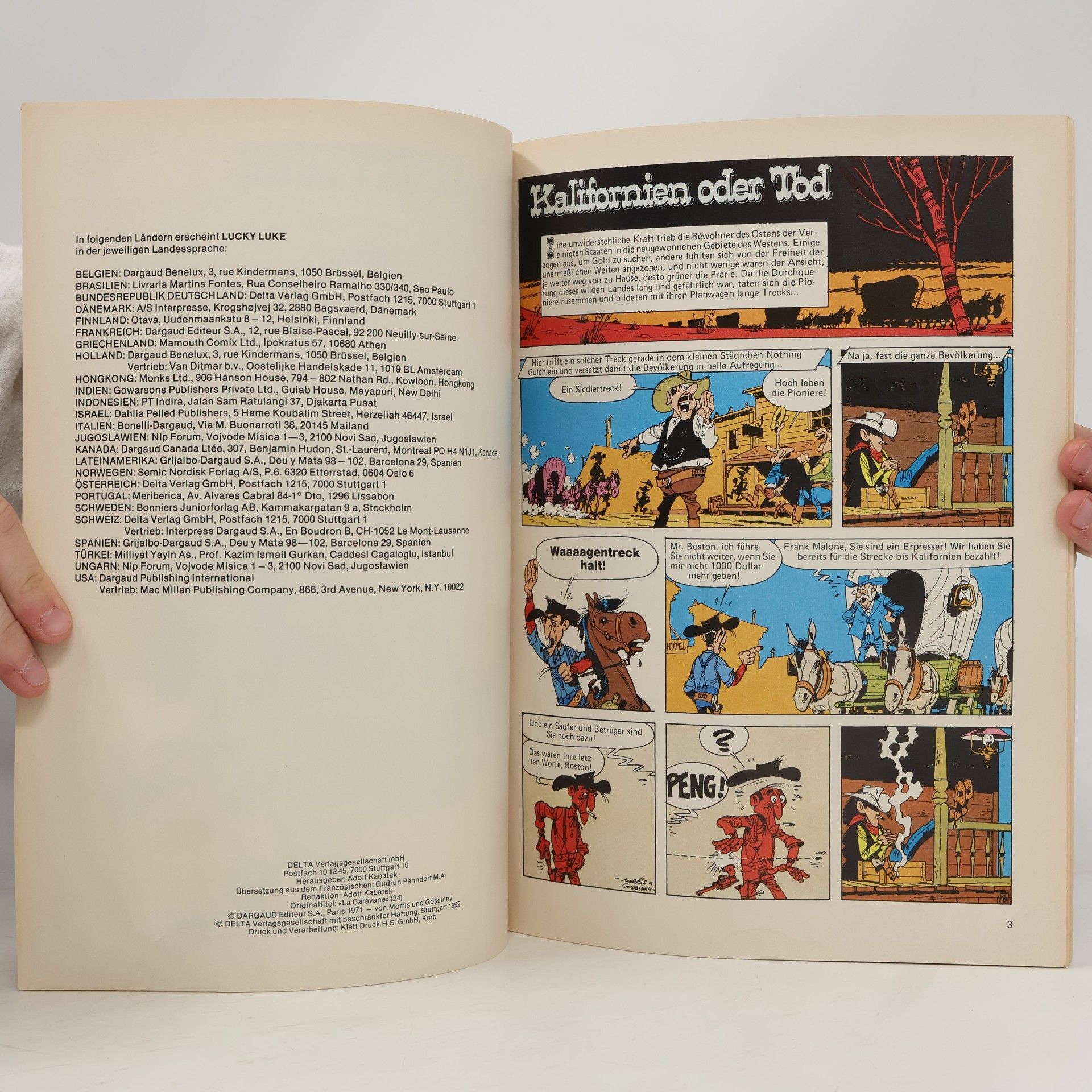 Autorenkollektiv Lucky Luke 39. Kalifornien oder Tod