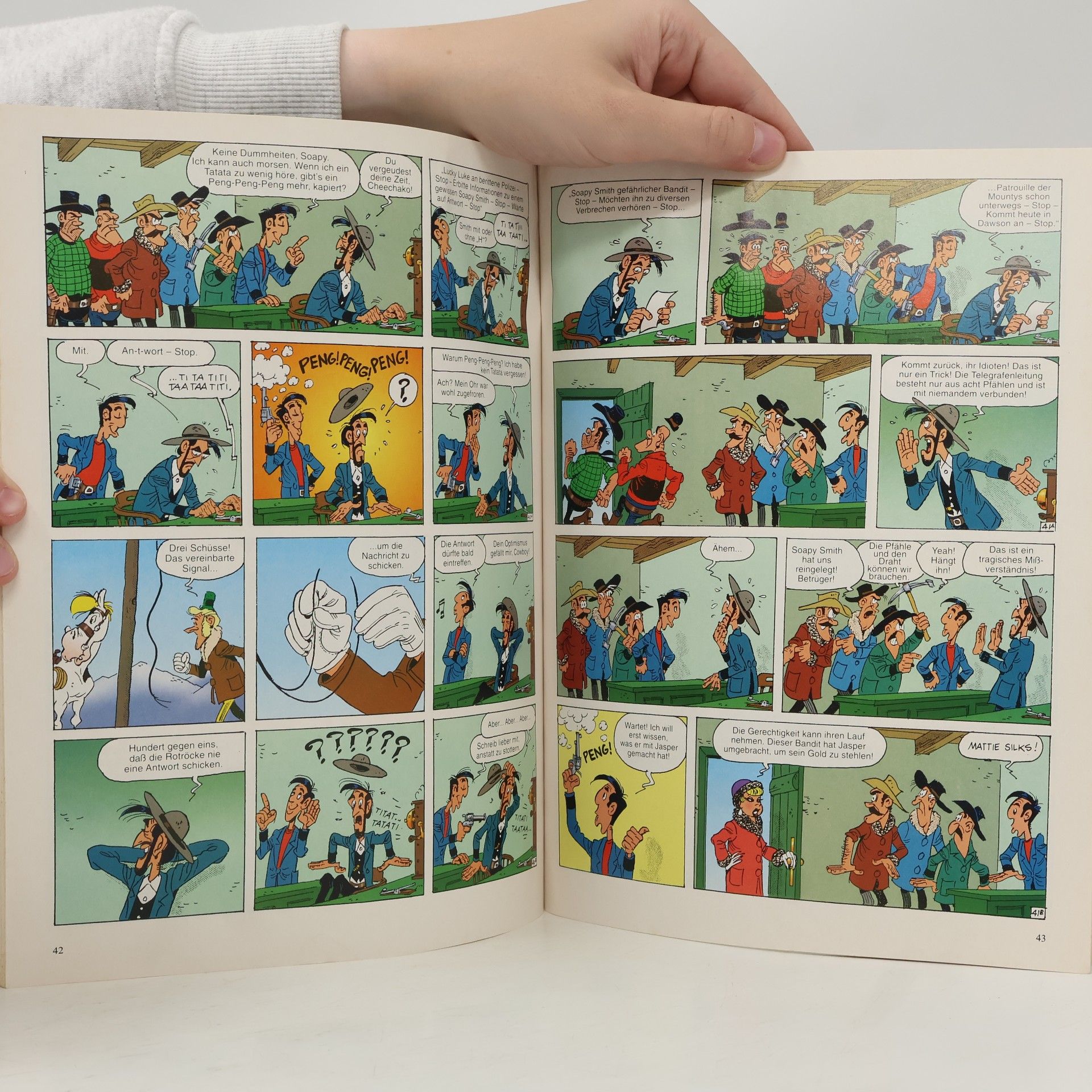 Dessins de Morris Lucky Luke