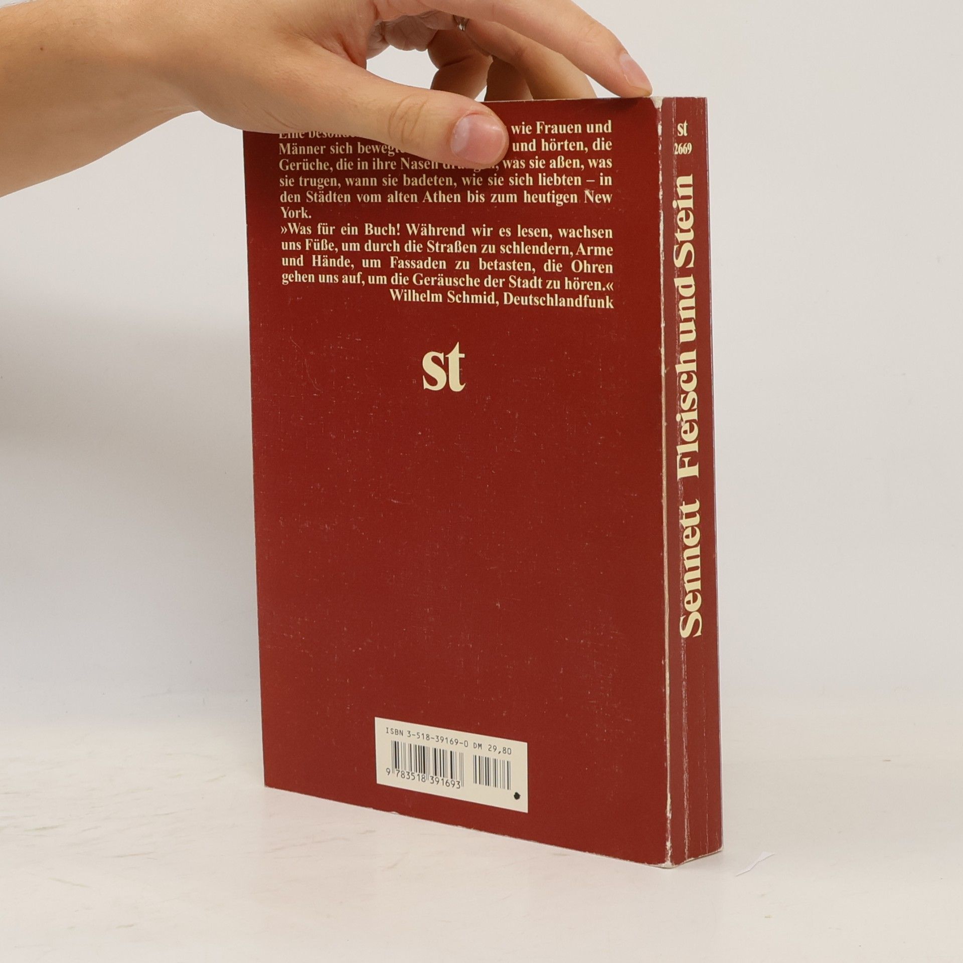 Richard Sennett Fleisch und Stein