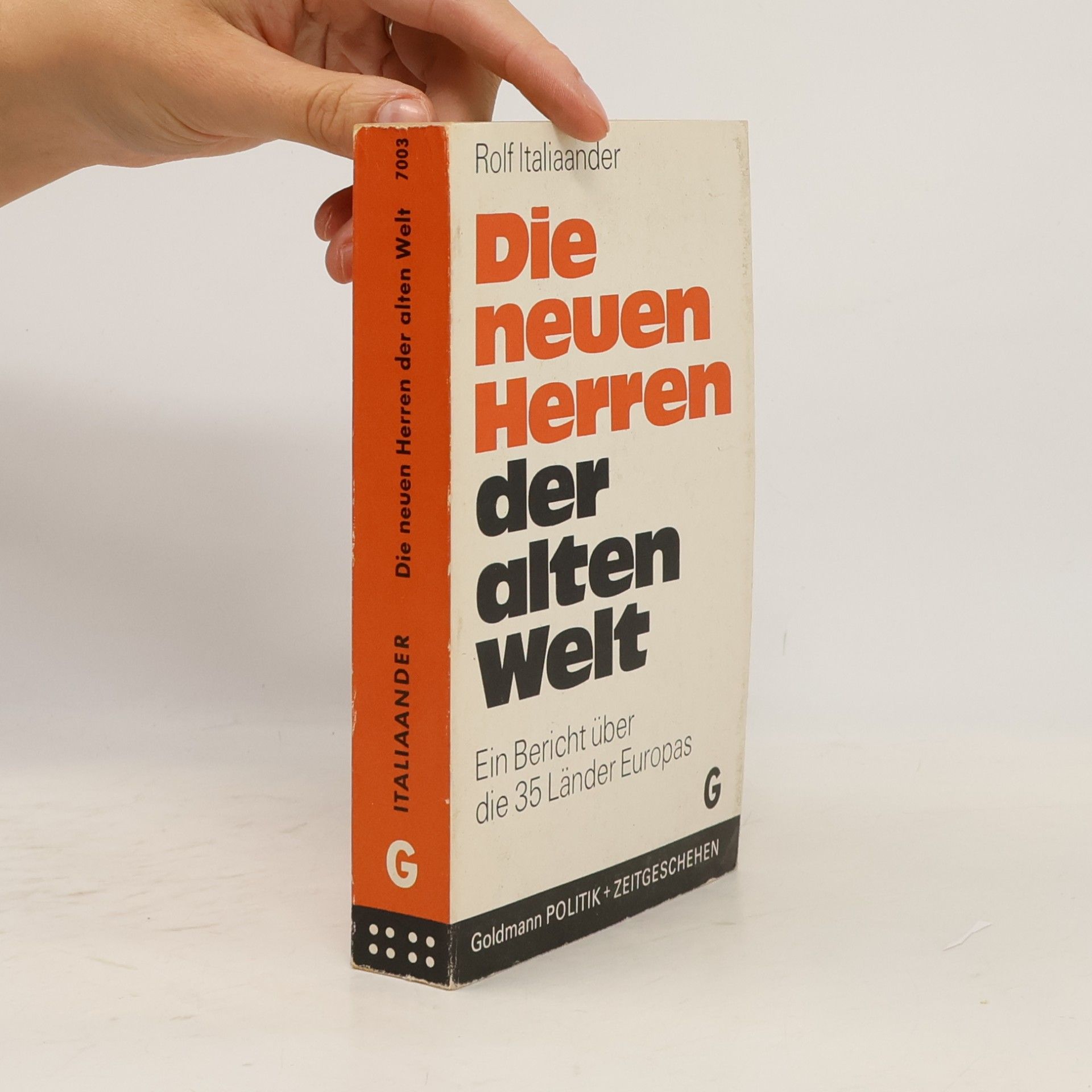 Rolf Italiaander Die neuen Herren der alten Welt
