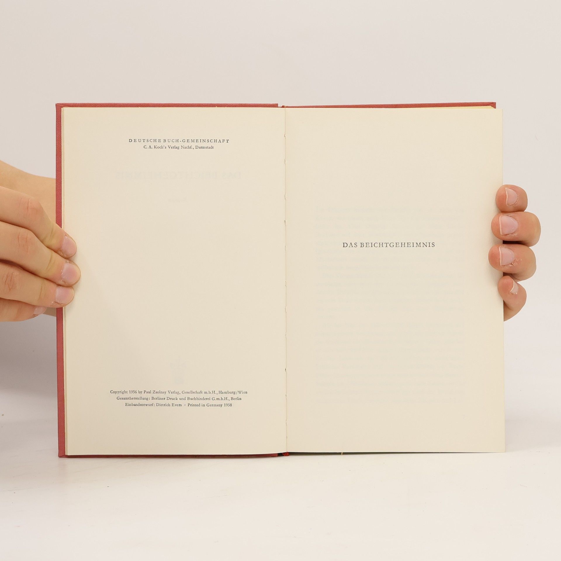 Erich Brautlacht Das Beichtgeheimnis