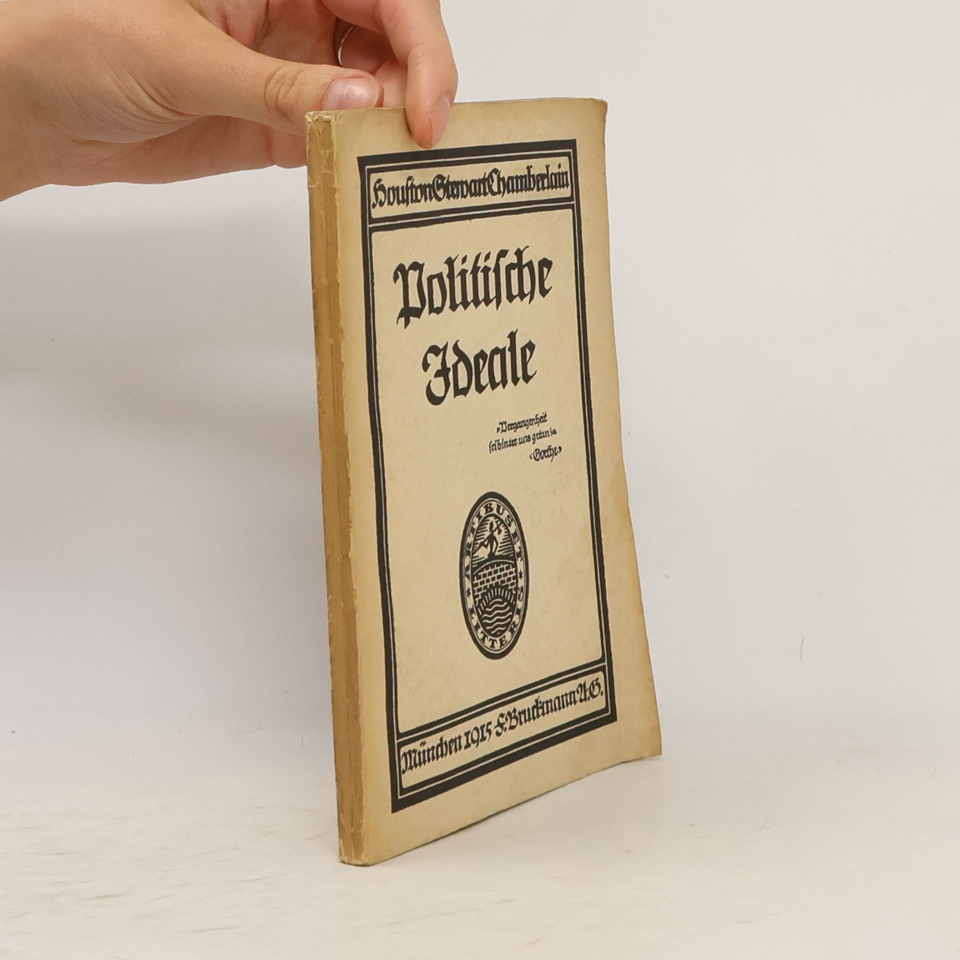Houston Stewart Chamberlain Politische Ideale