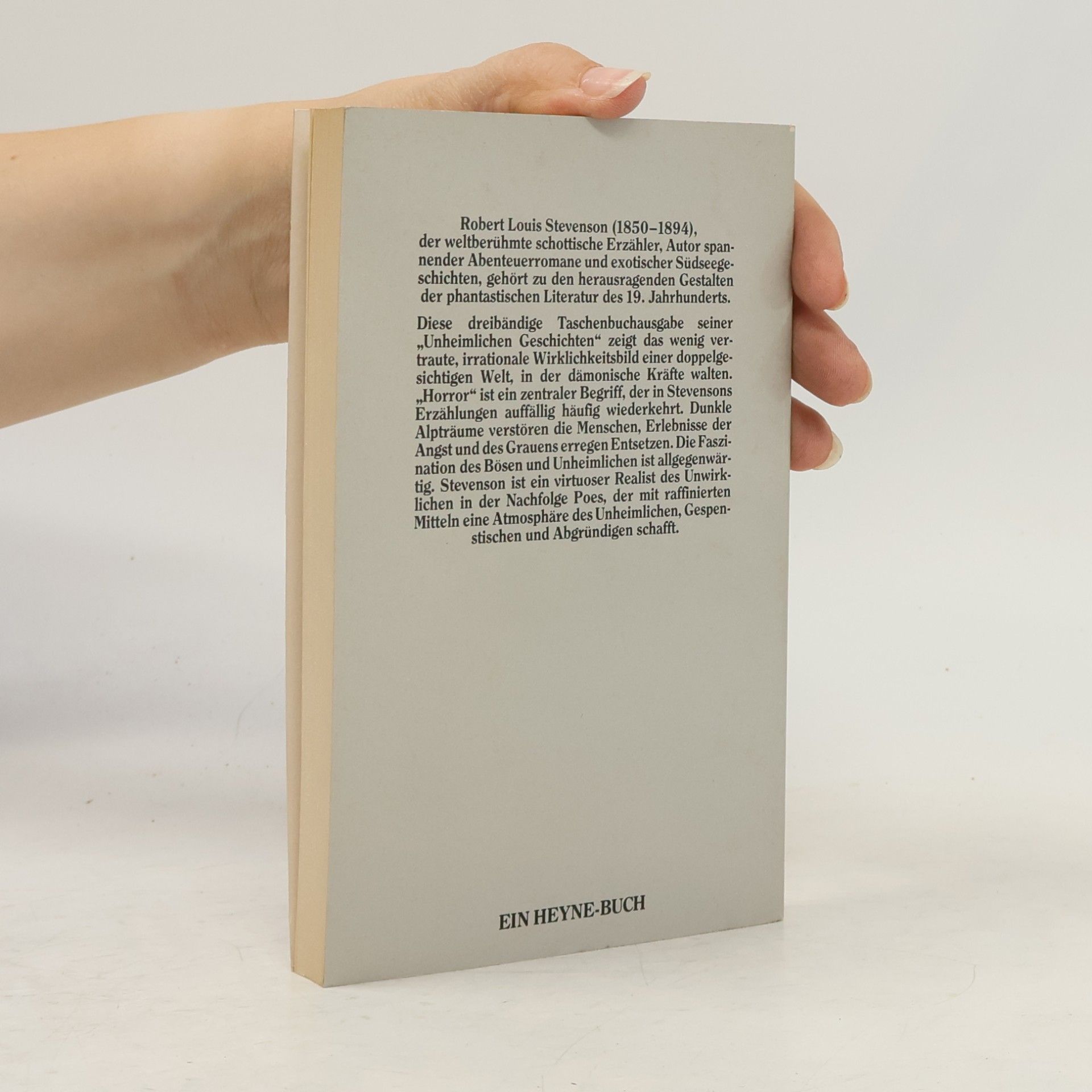 Robert Louis Stevenson Unheimliche Geschichten