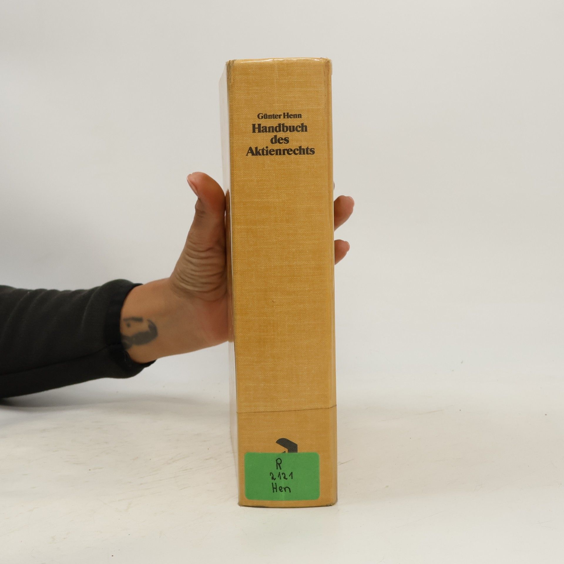 Günter Henn Handbuch des Aktienrechts