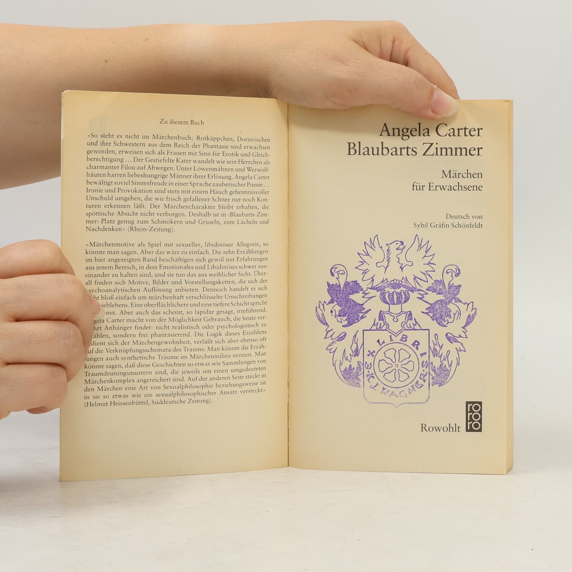 Angela Carter Blaubarts Zimmer