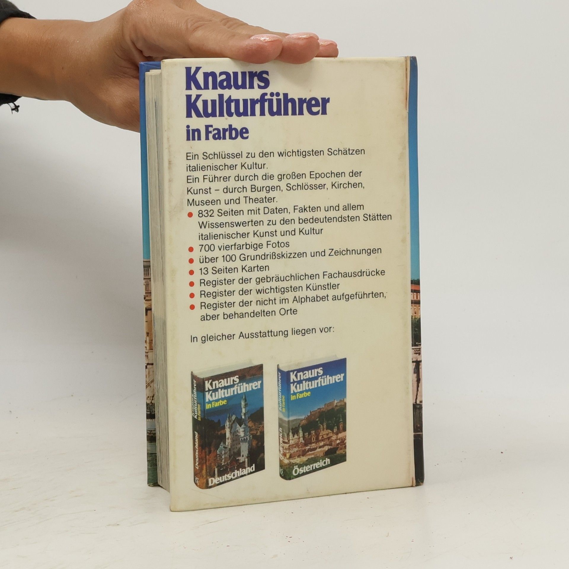 Franz N Mehling Knaurs Kulturführer in Farbe Italien