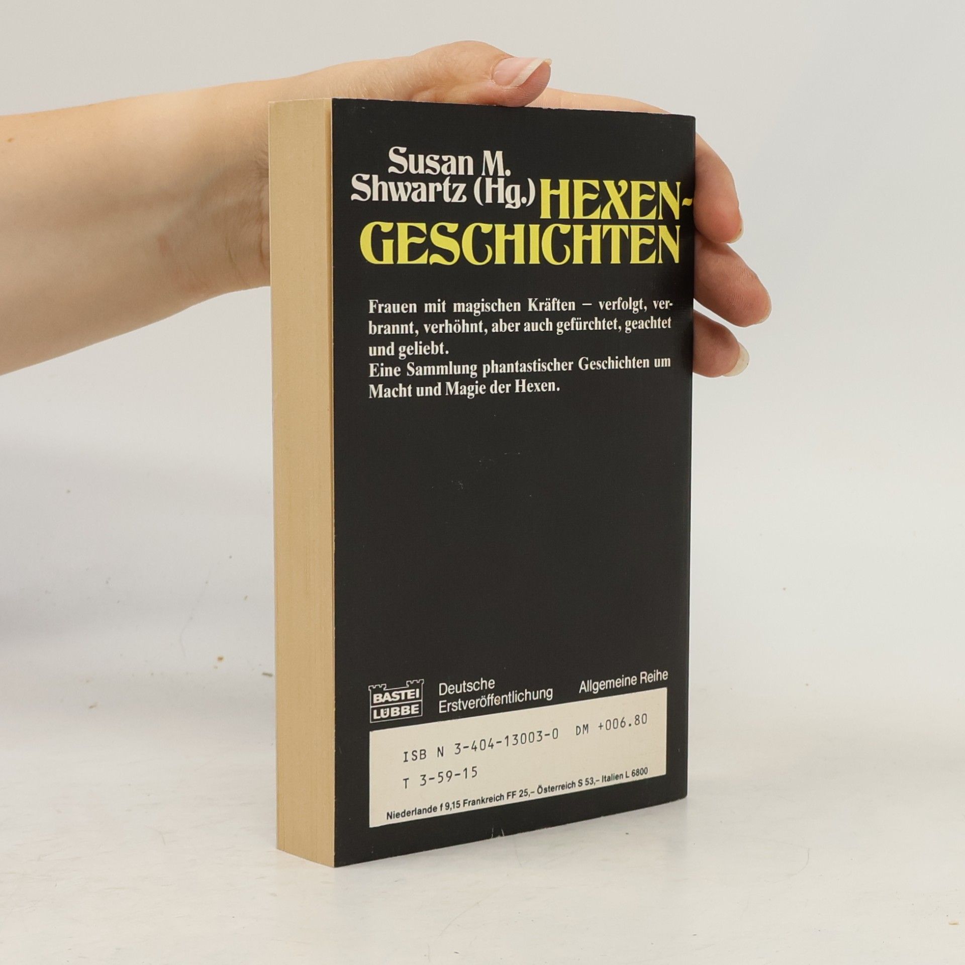 Susan M. Shwartz Hexengeschichten