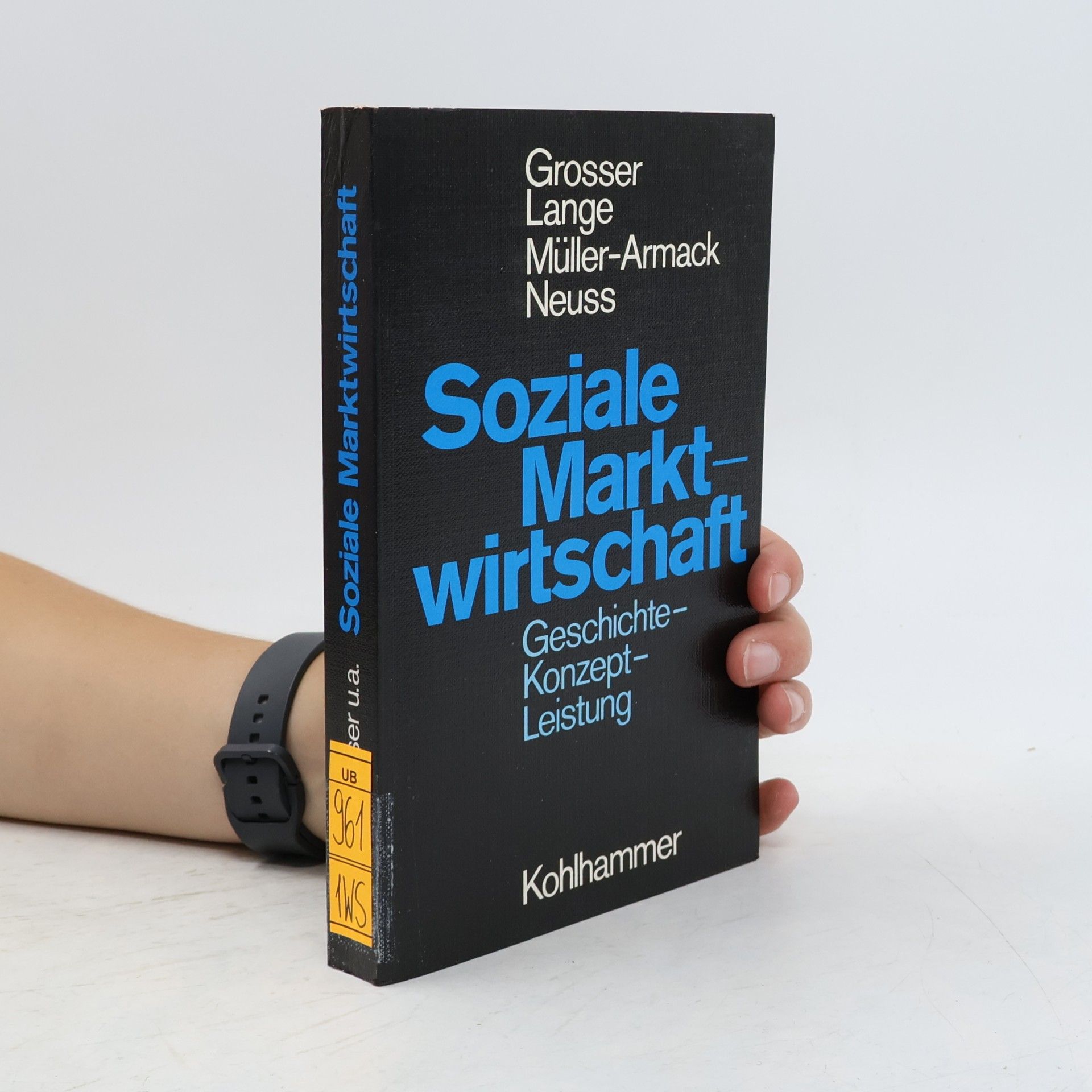 Dieter Grosser Soziale Marktwirtschaft