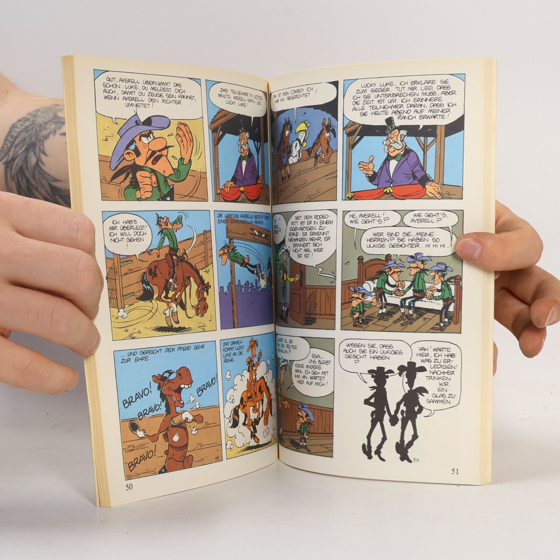Morris Lucky Luke ist nicht zu schlagen.