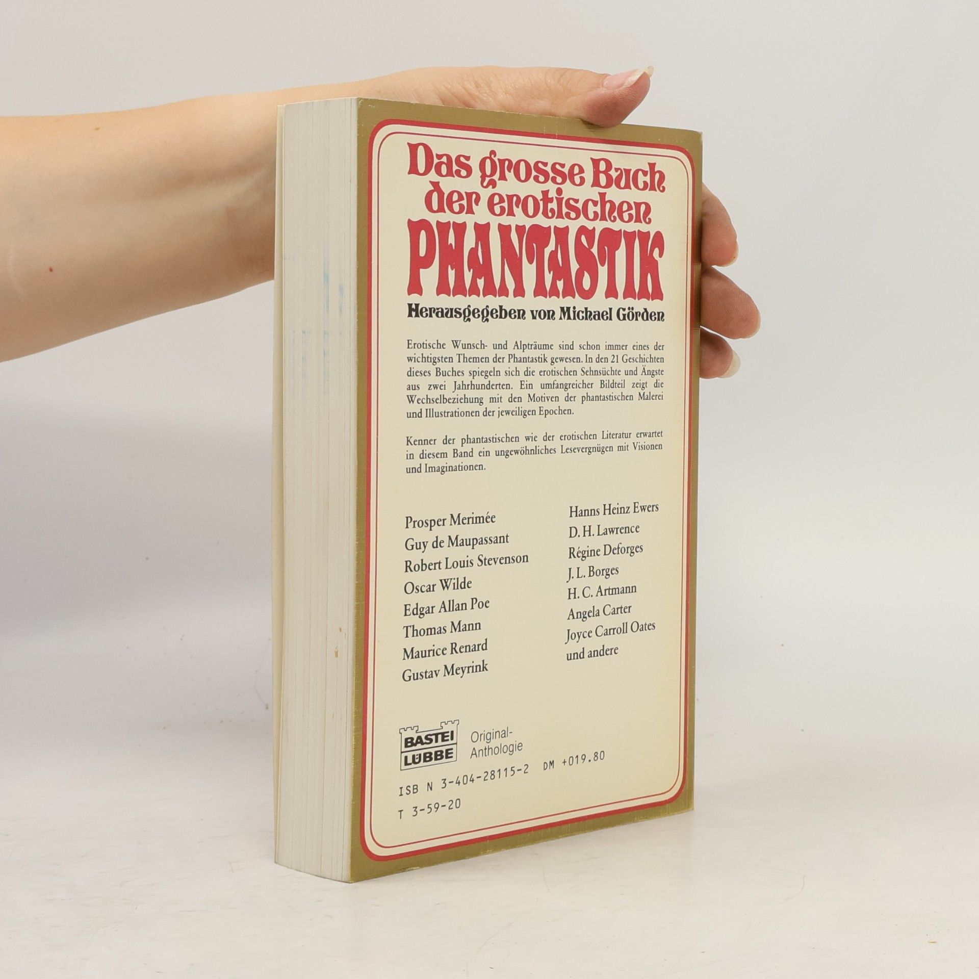 Michael Görden Das grosse Buch der erotischen Phantastik
