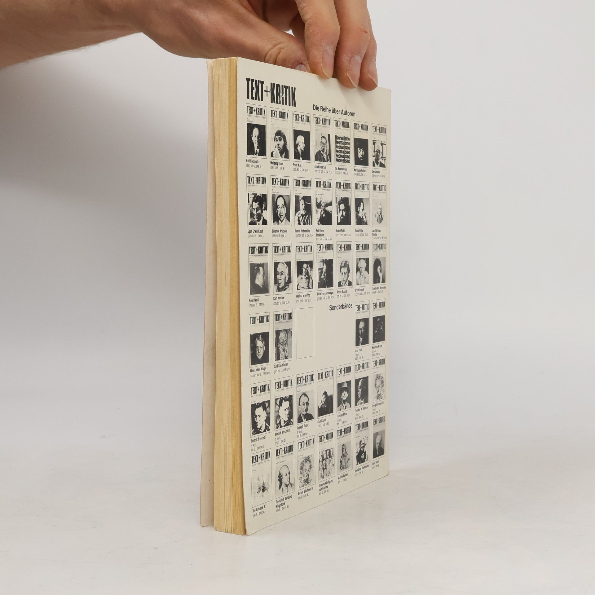 Heinz Ludwig Arnold Text + Kritik - 87: Carl Sternheim