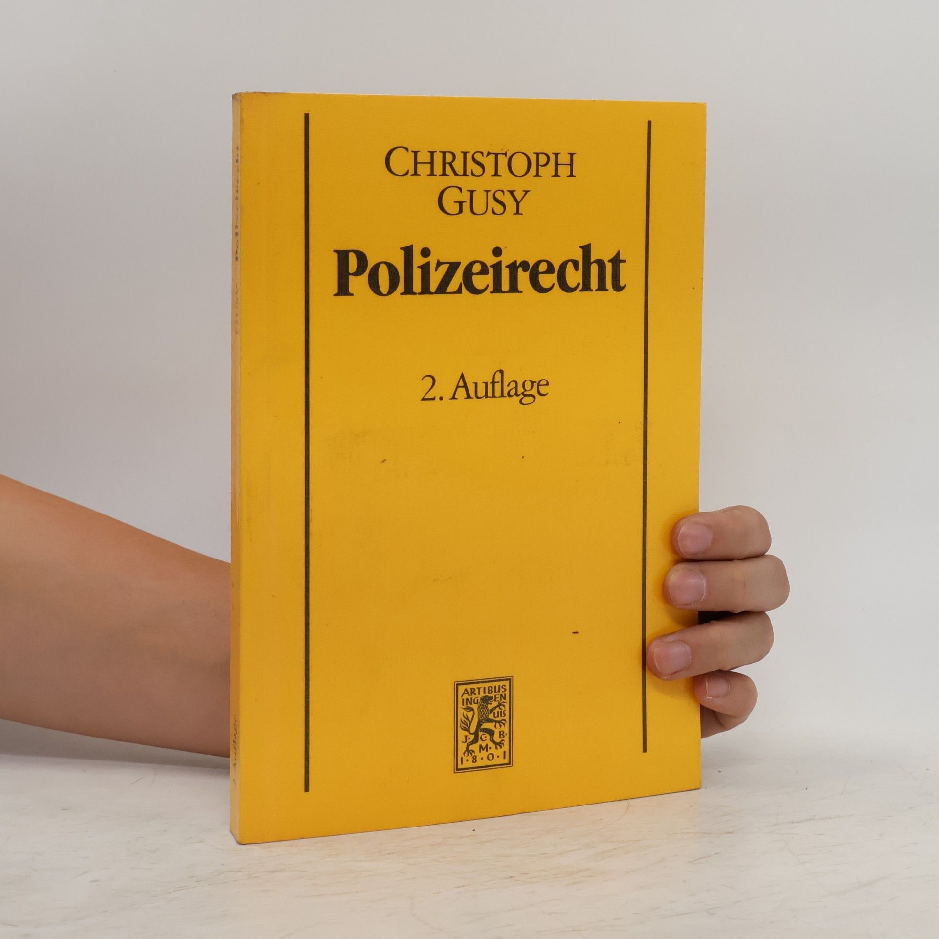 Christoph Gusy Polizeirecht