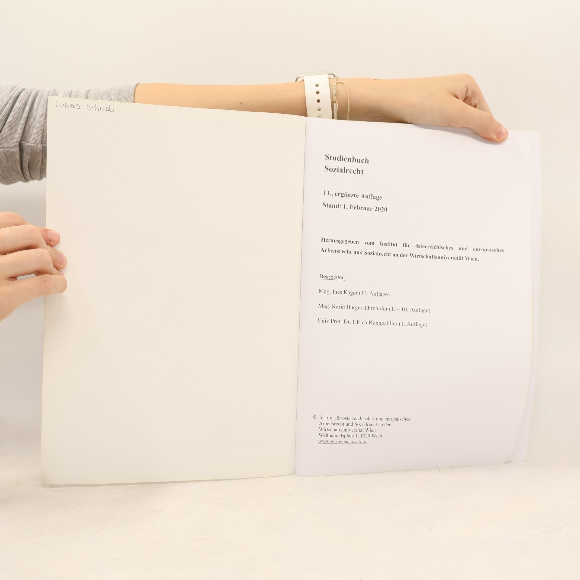 kolektiv Studienbuch Sozialrecht