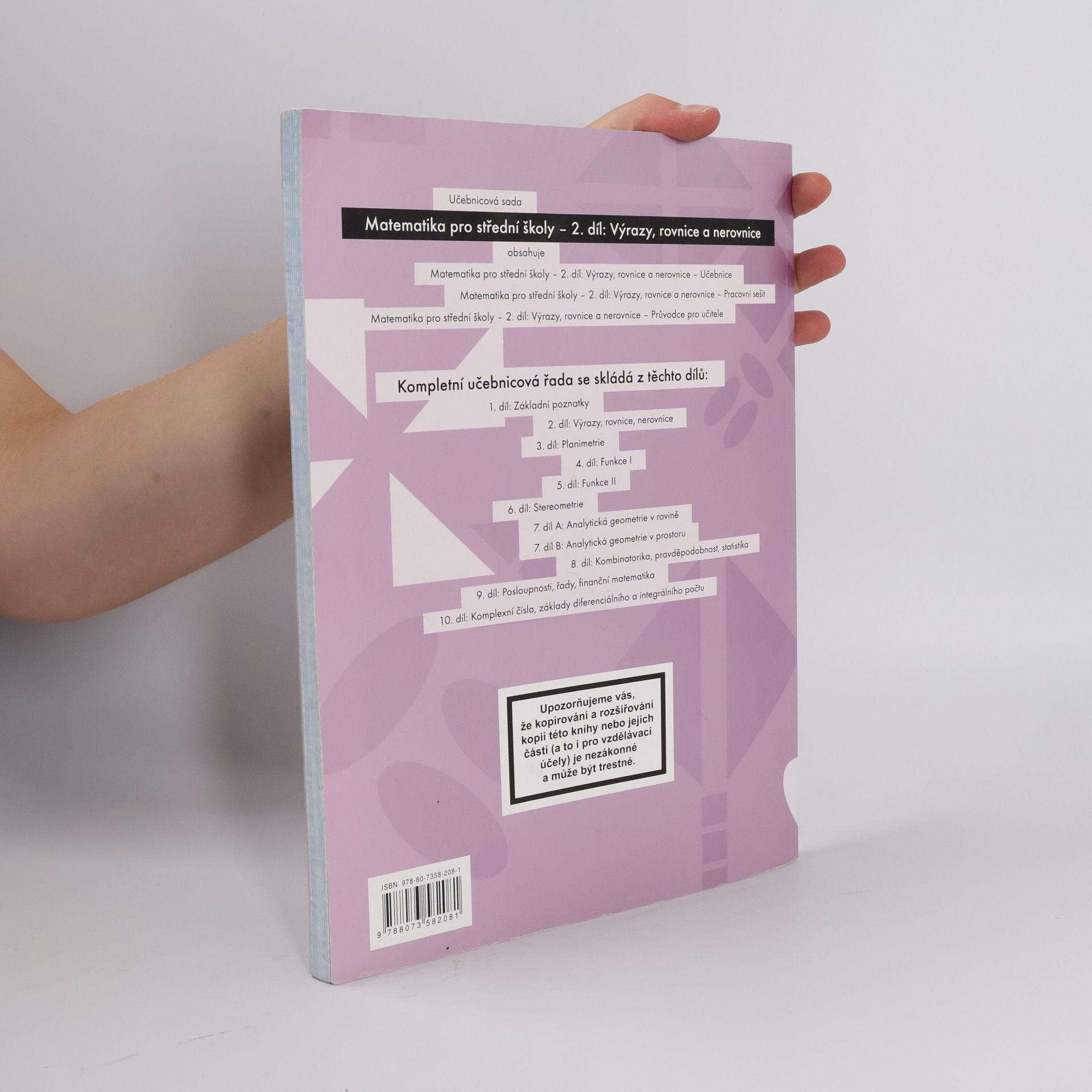 Kolektiv autorů Matematika pro SŠ – 2. díl