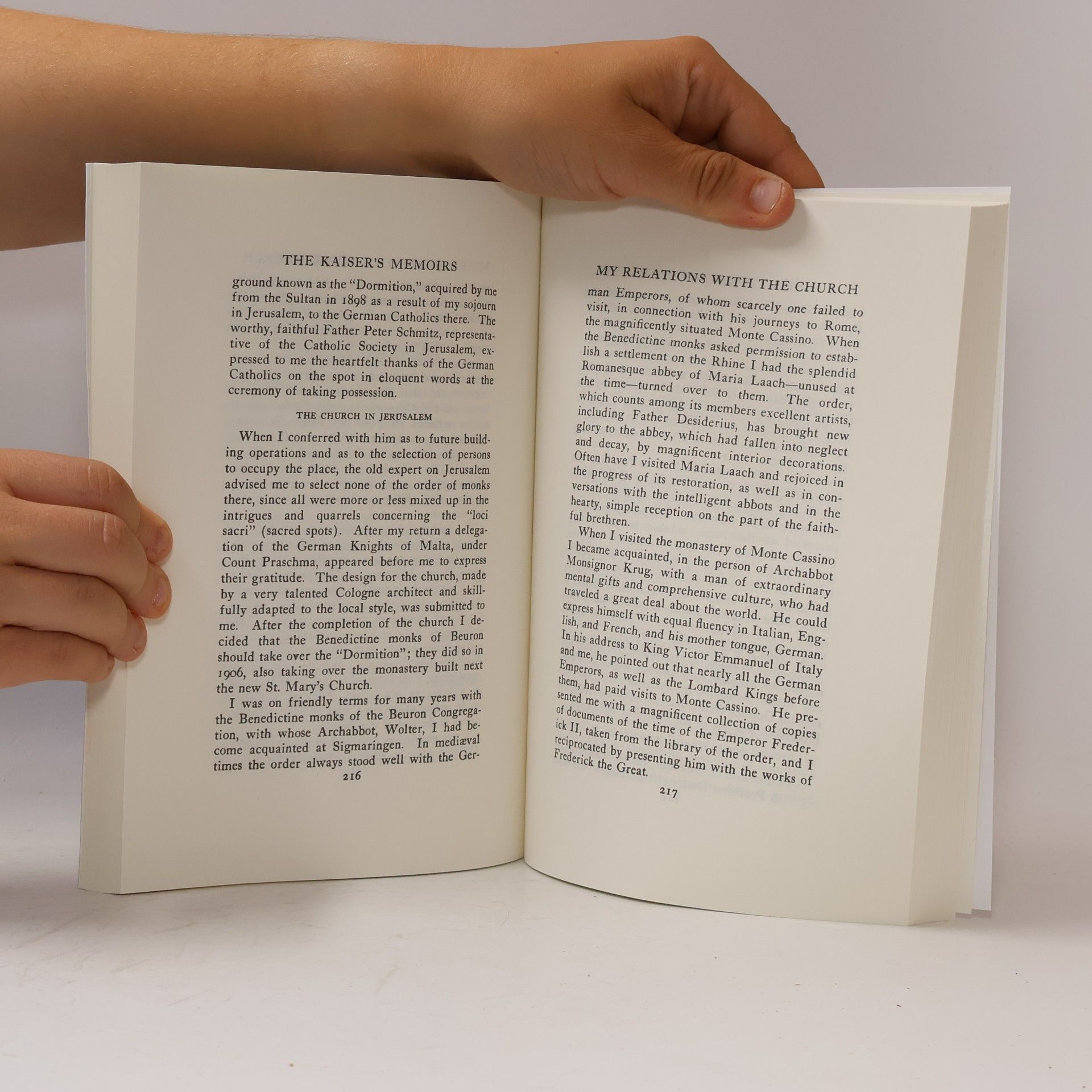 Wilhelm II Kaiser's Memoirs