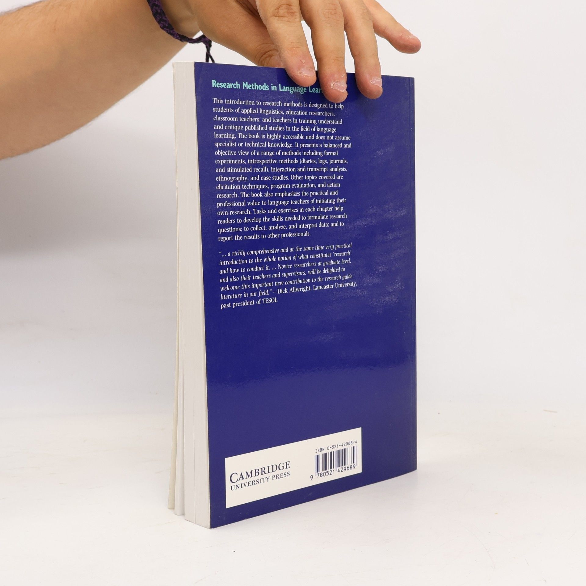 David Nunan Research Methods in Language Learning