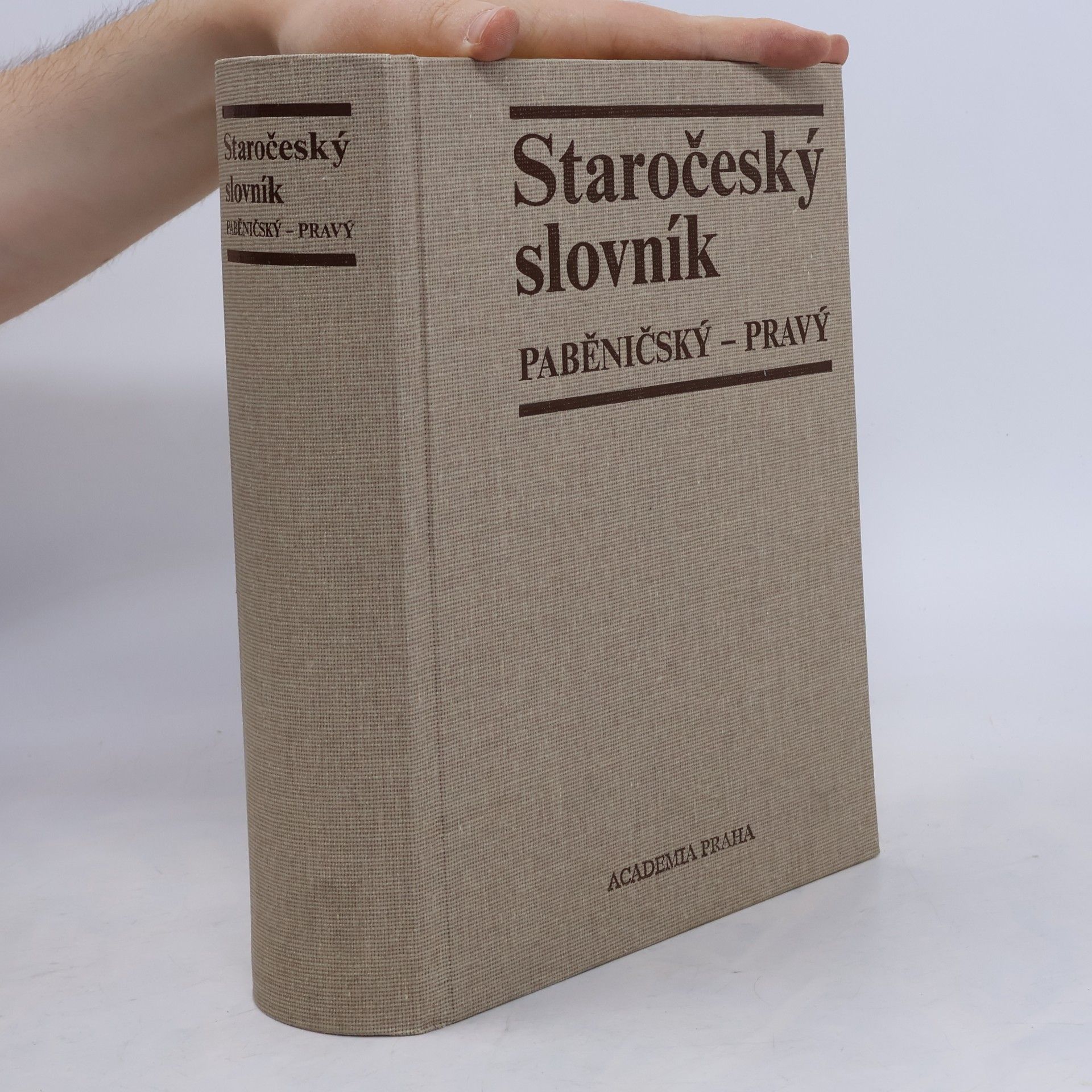 Jaroslava Pečírková Staročeský slovník
