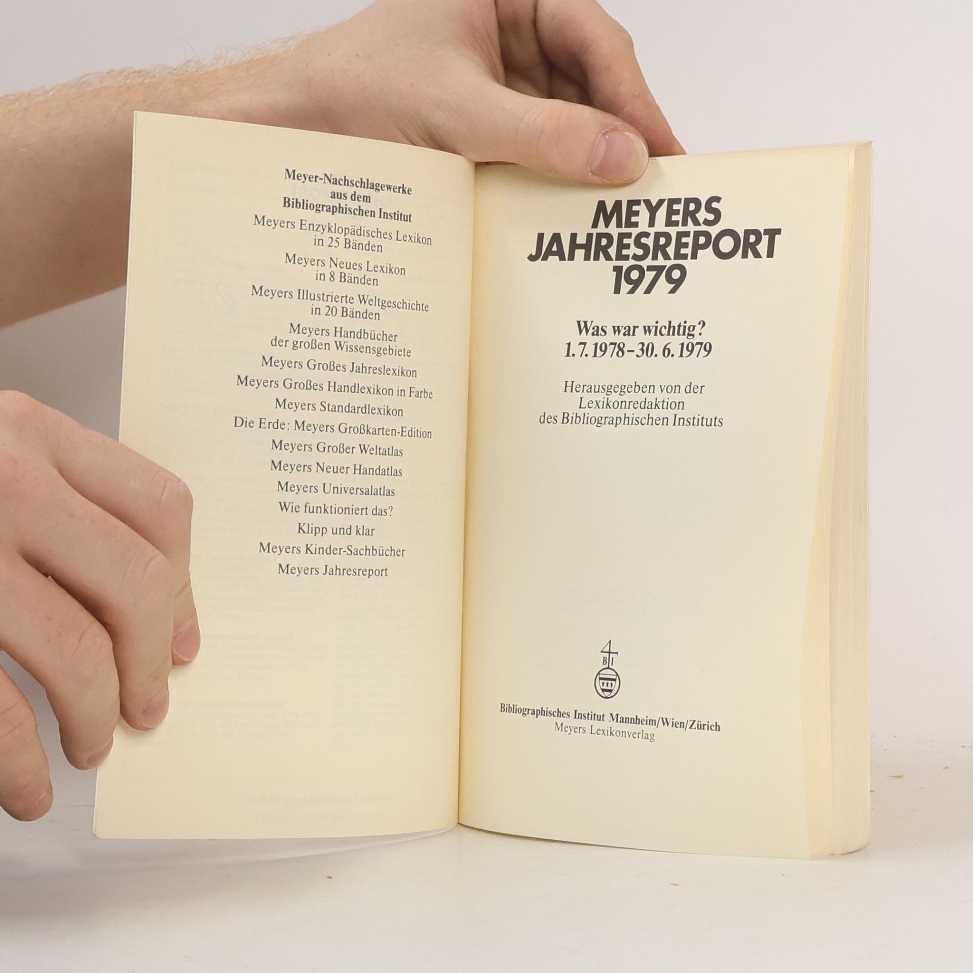 Autorenkollektiv Meyers Jahresreport 1979