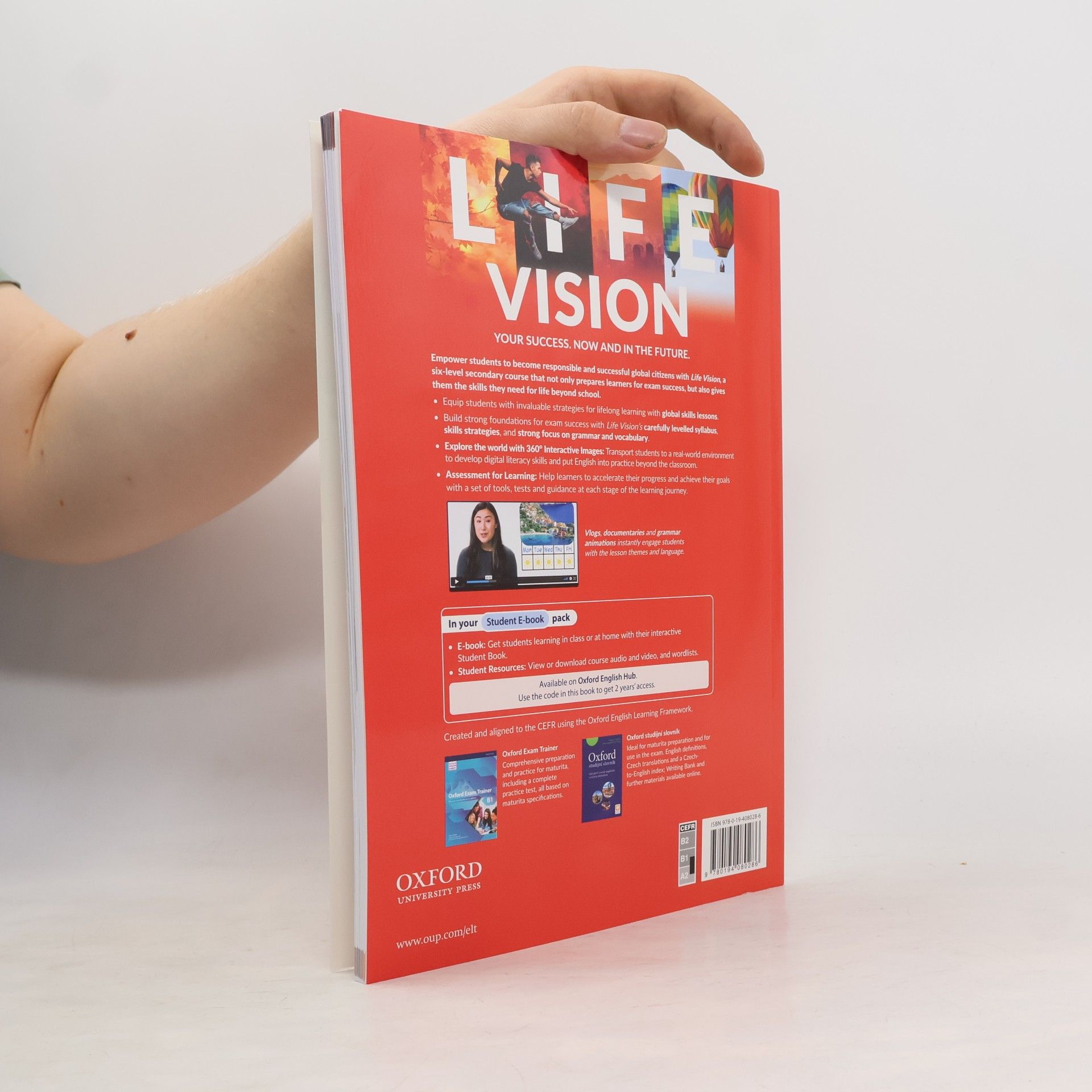 Jane Hudson Life vision A2/B. Maturita Student Book