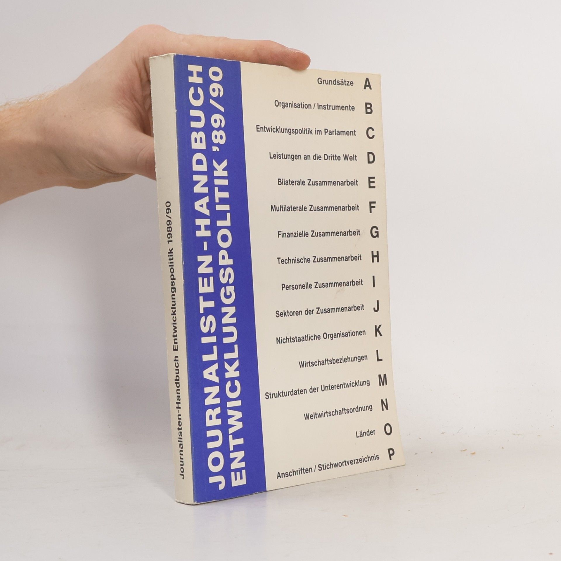 kolektiv Journalisten-Handbuch Entwicklungspolitik '89/90