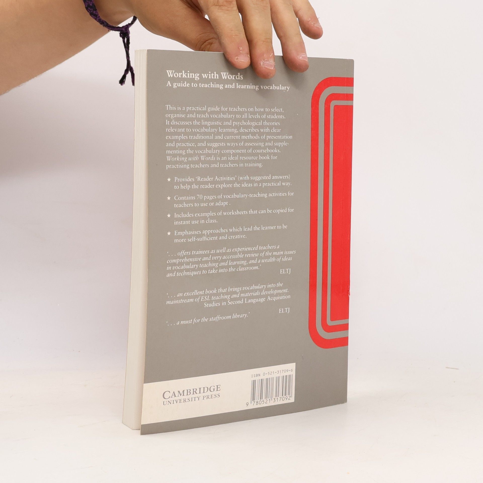 Stuart Redman Working with Words: A guide to teaching and learning vocabulary