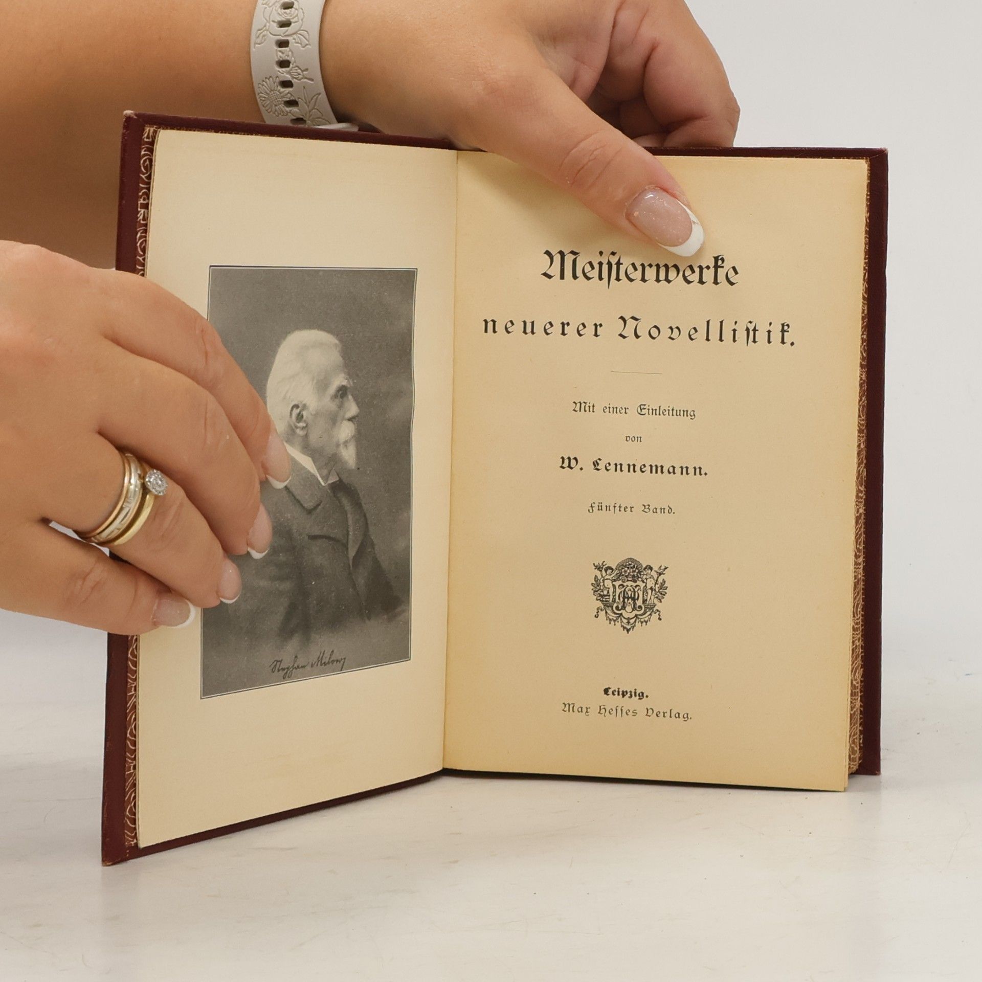 W. Lennemann Meisterwerke neuerer Novellistik