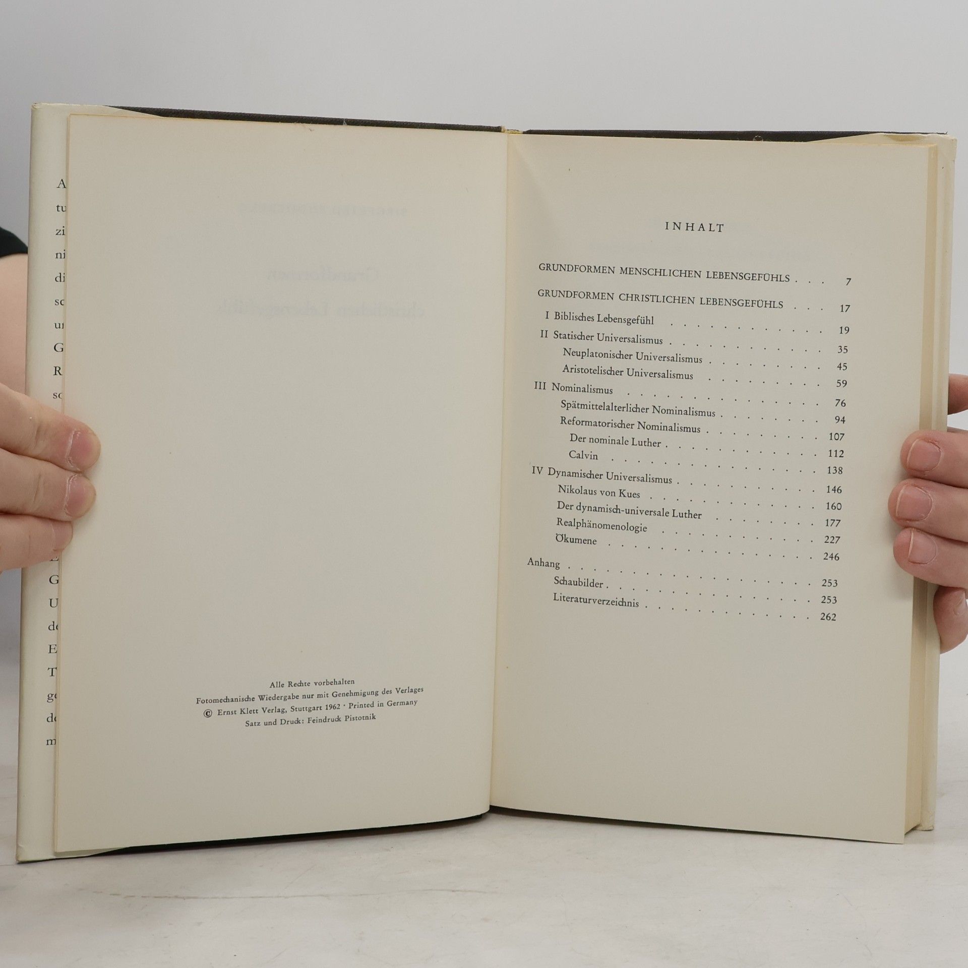 Siegfried Buddeberg Grundformen christlichen Lebensgefühls