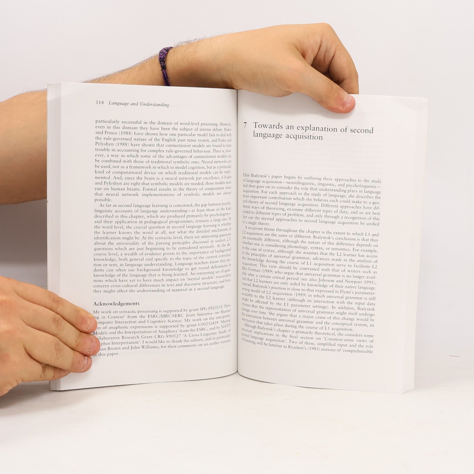 Gillian D. Brown Language & Understanding