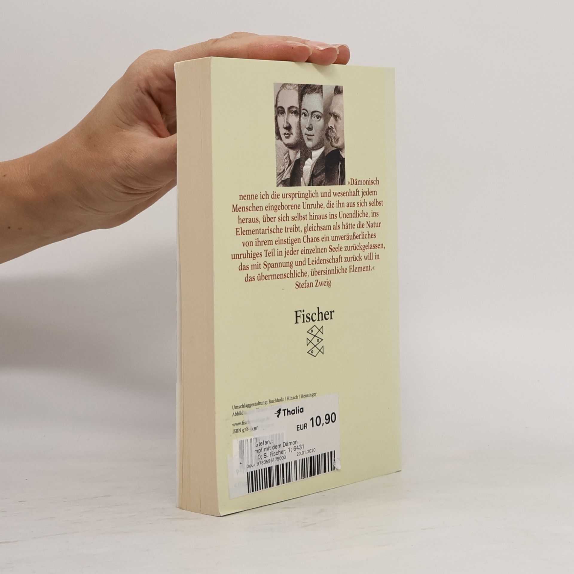 Stefan Zweig Der Kampf mit dem Dämon