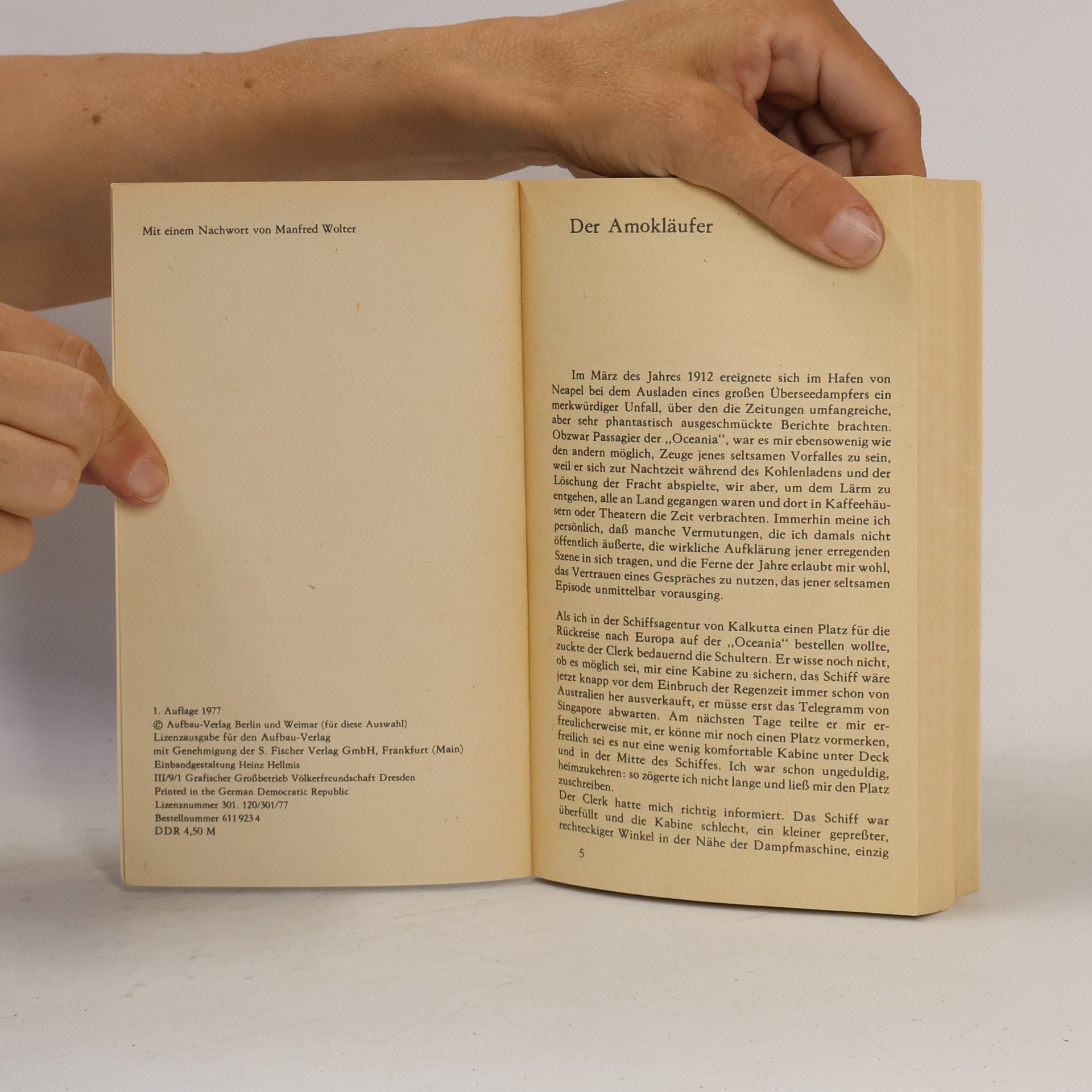 Stefan Zweig Leporella