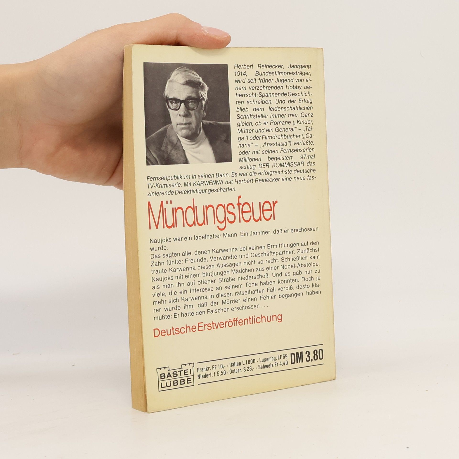 Herbert Reinecker Karwenna. Mündungsfeuer.