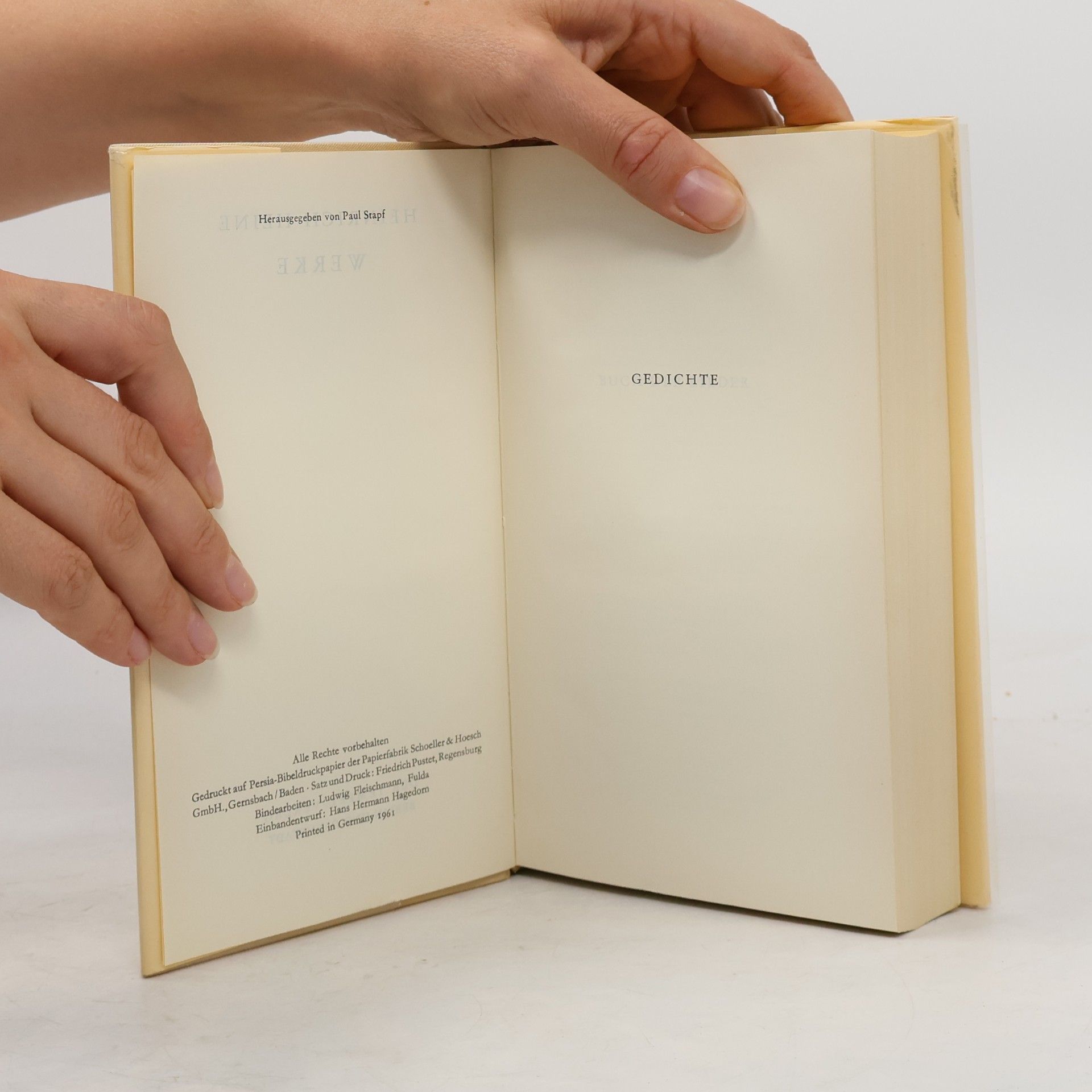 Heinrich Heine Heine Werke
