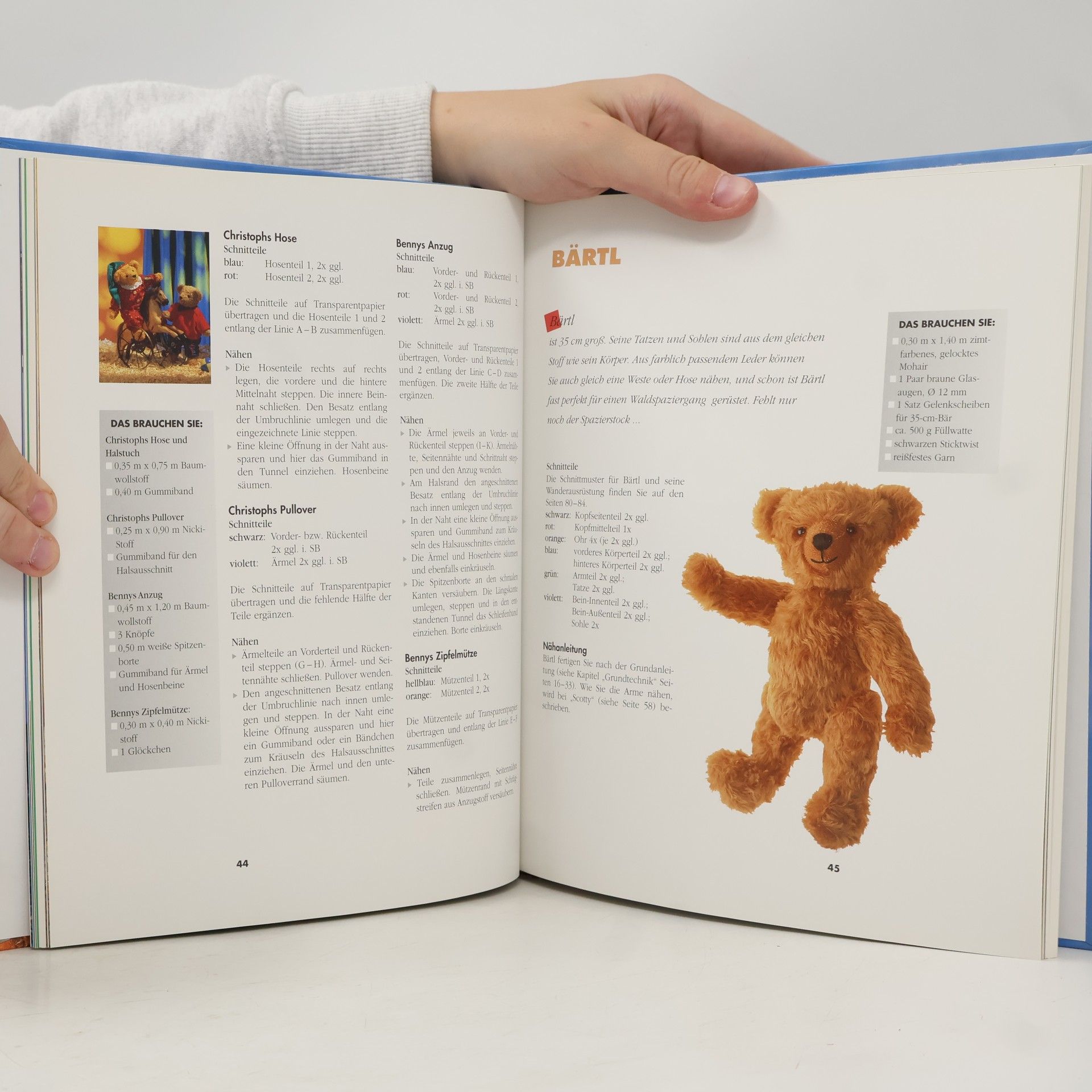 Marion Thielmann Teddys selber nähen