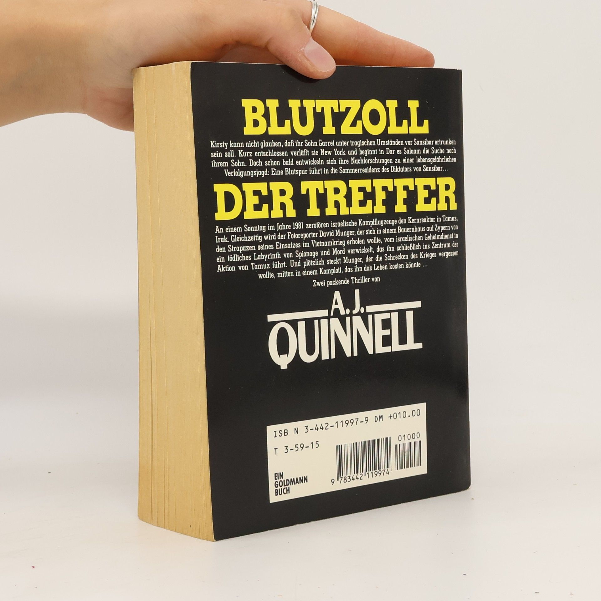A. J. Quinnell Blutzoll