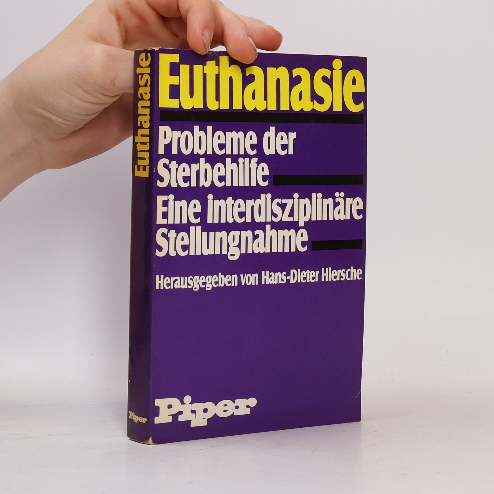 Hans Dieter Hiersche Euthanasie