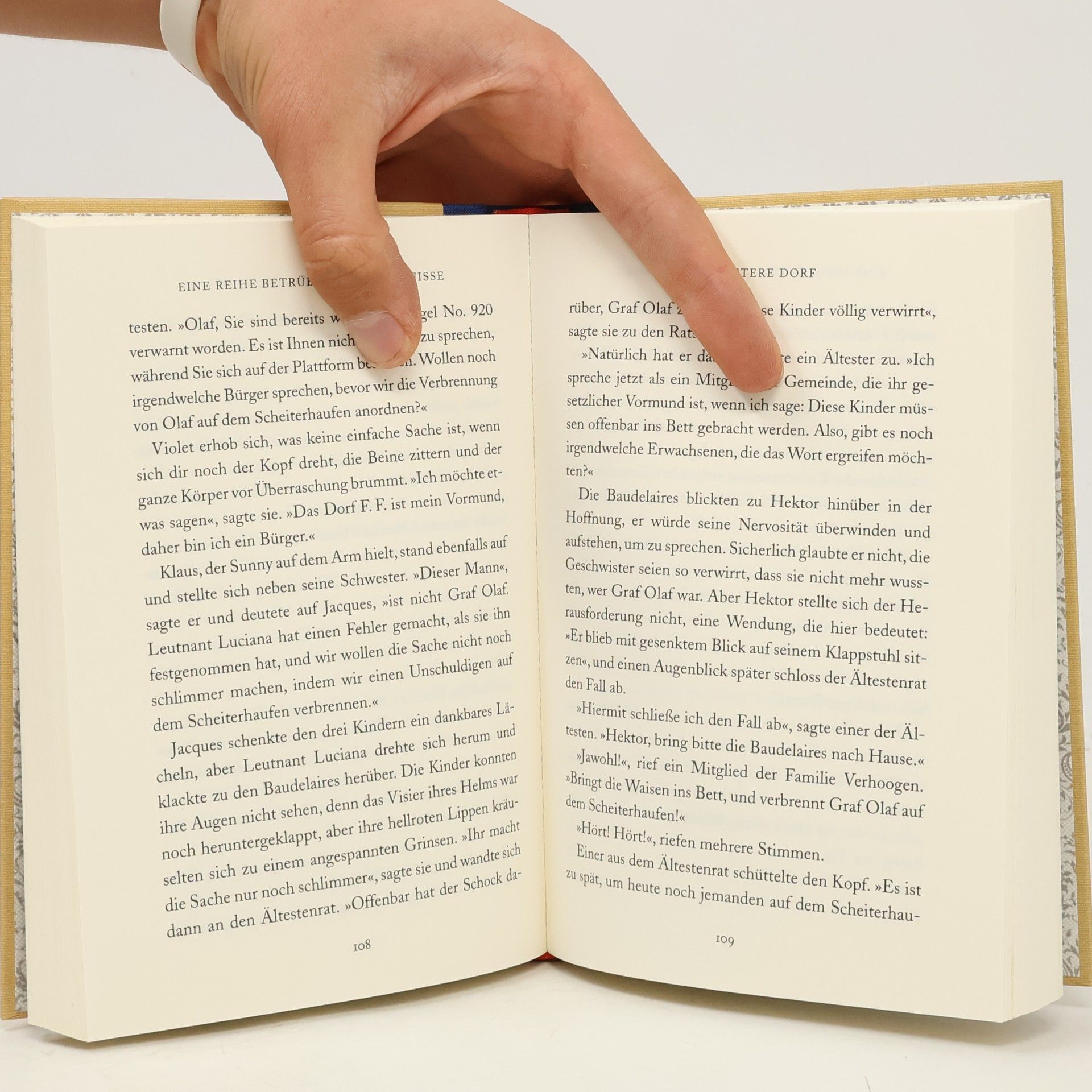 Lemony Snicket Eine Reihe betrüblicher Ereignisse. Das düstere Dorf