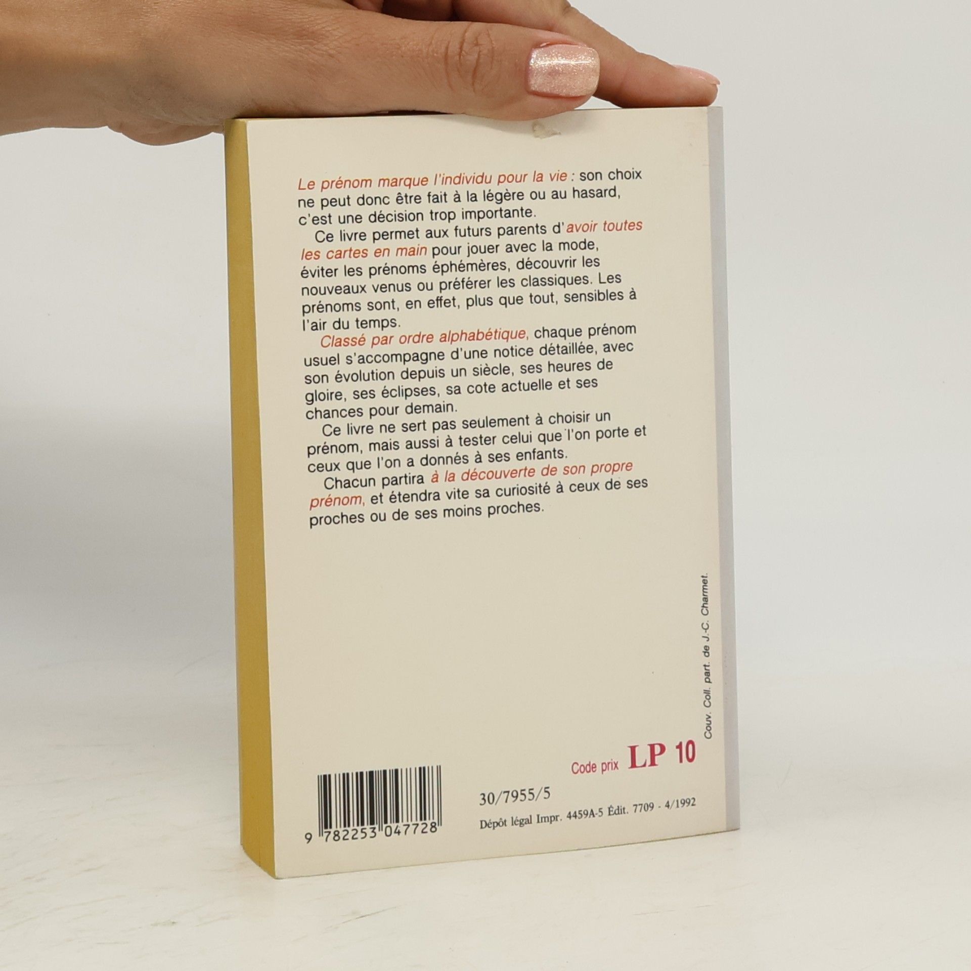 Philippe Besnard Le Livre de Poche Pratique: Un prénom pour toujours