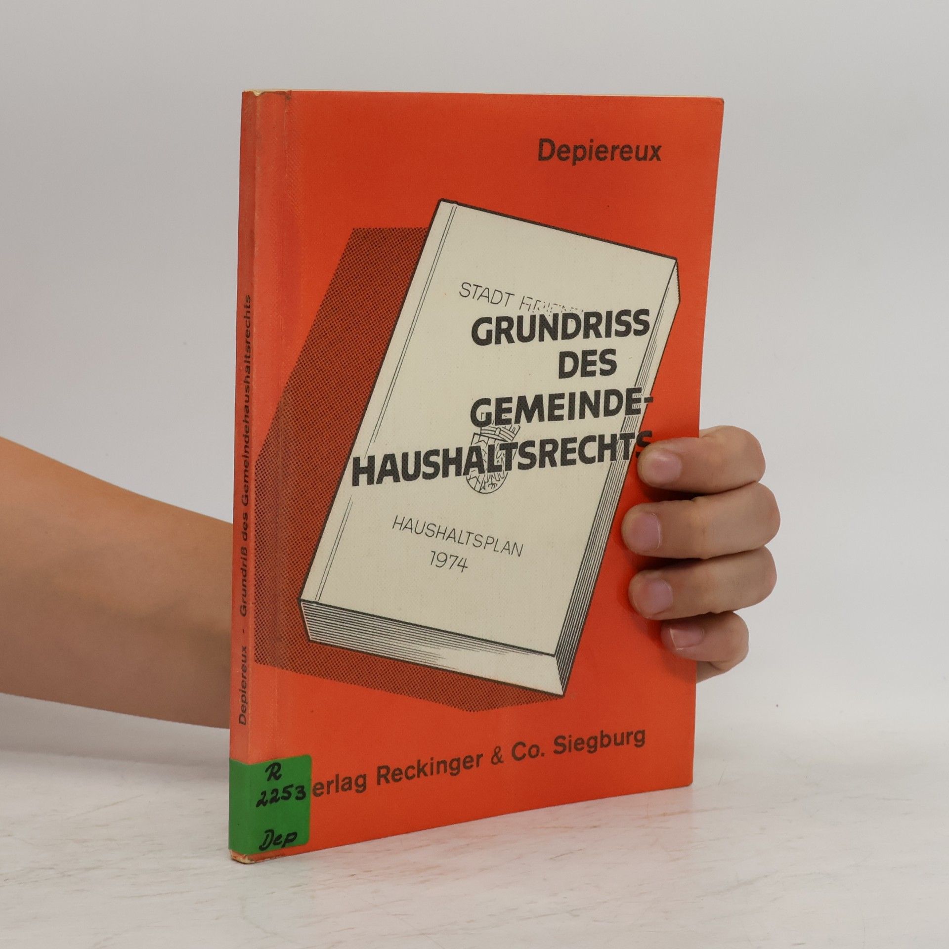 Stefan Depiereux Grundriß des Gemeindehaushaltsrechts