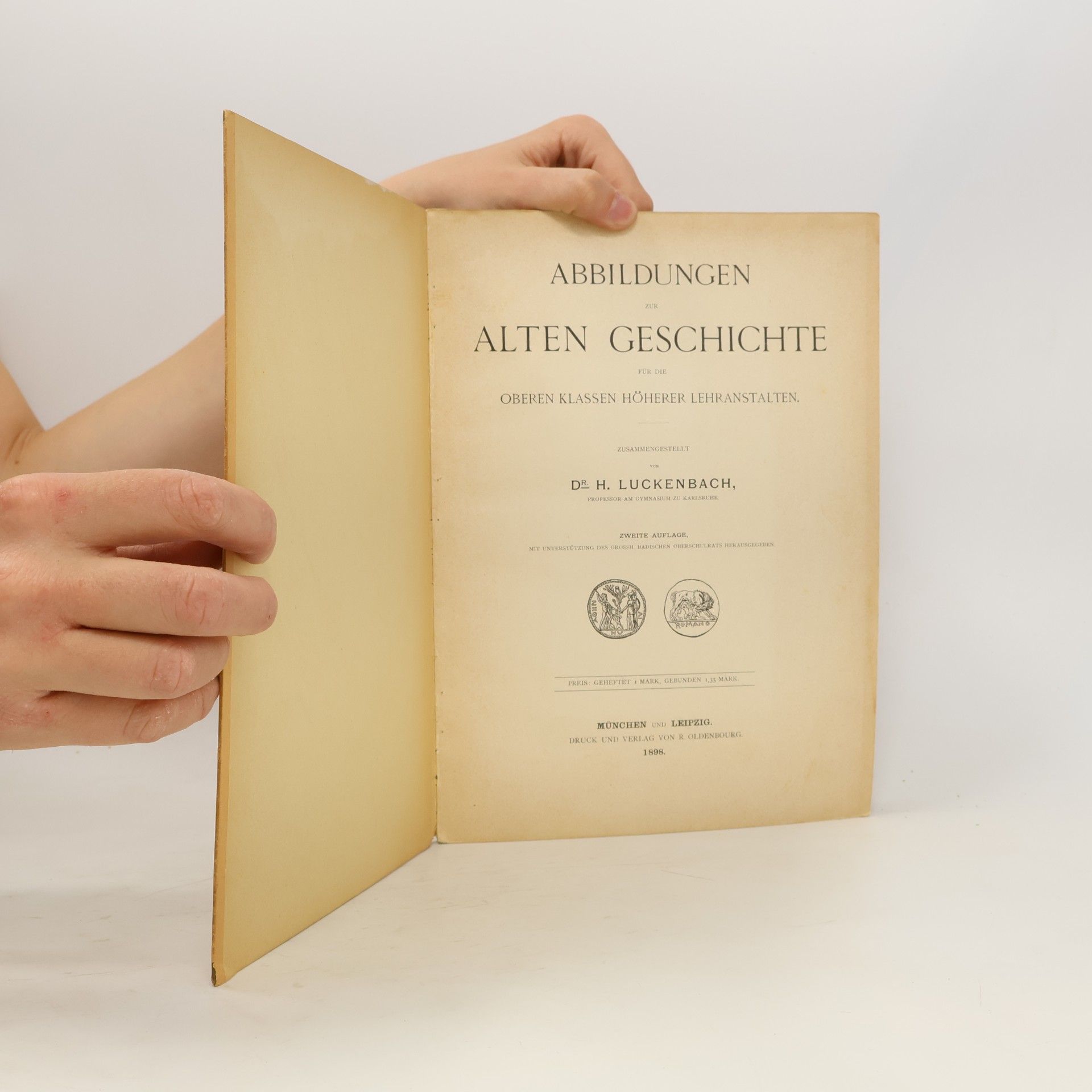 Hermann Luckenbach Abbildungen zur Alten Geschichte