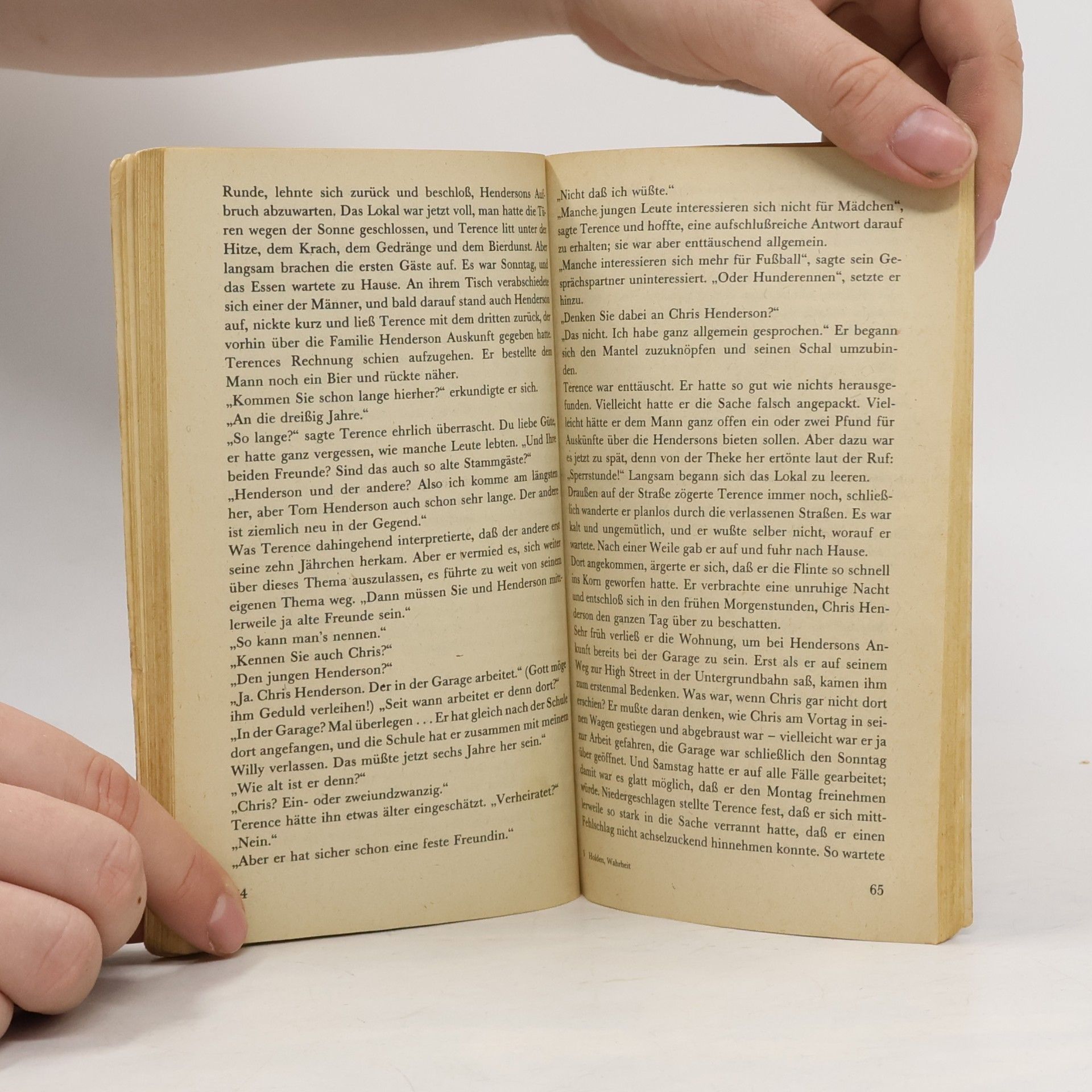 Anne Holden Wahrheit aus zweiter Hand