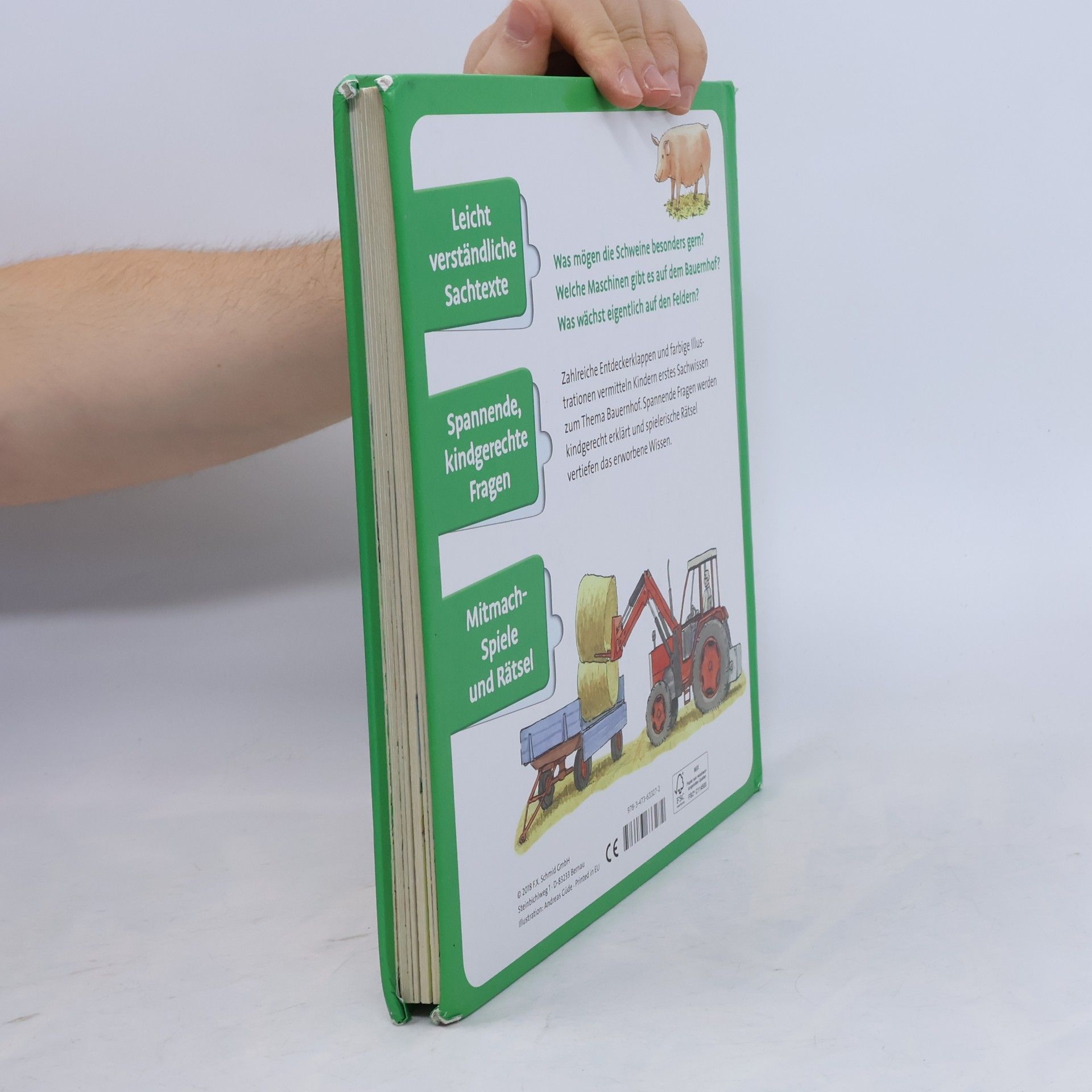 Andreas Gu de Das große Klappenbuch - auf dem Bauernhof