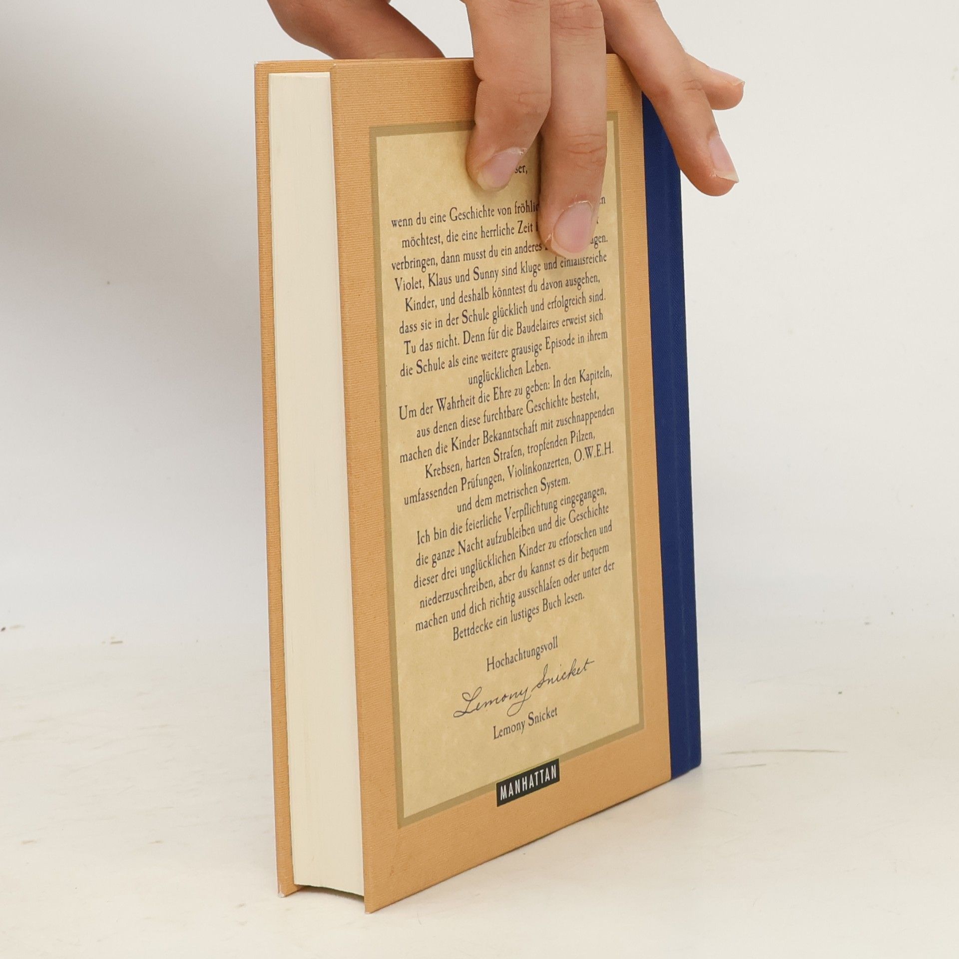 Lemony Snicket Eine Reihe betrüblicher Ereignisse. Die Schule des Schreckens