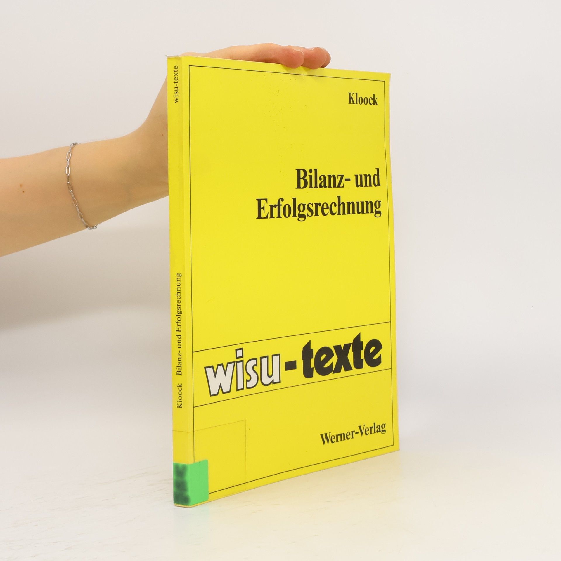Josef Kloock Bilanz- und Erfolgsrechnung