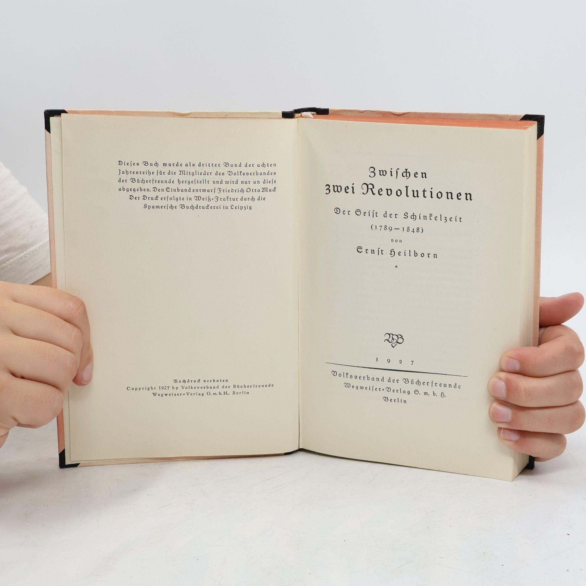 Ernst Heilborn Zwischen zwei Revolutionen